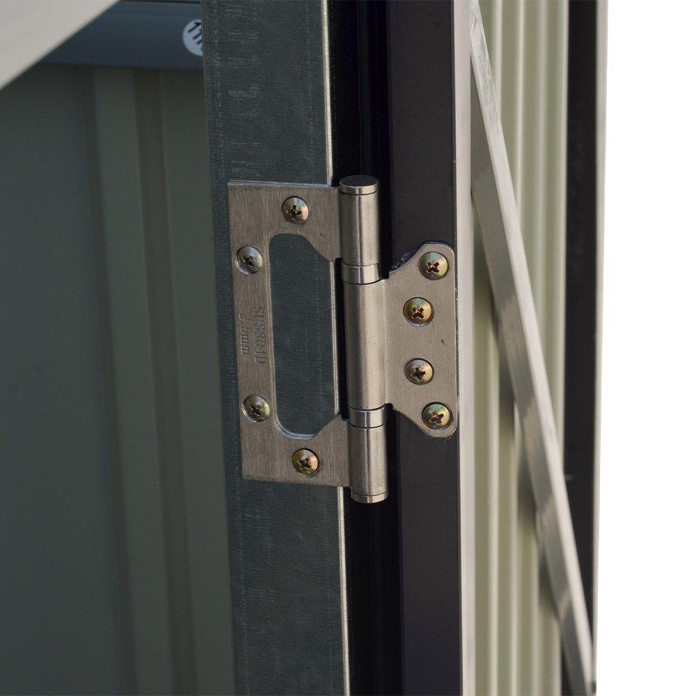 Black - Breeins - Steel Trash Can Storage Shed Recycle Bin - 14