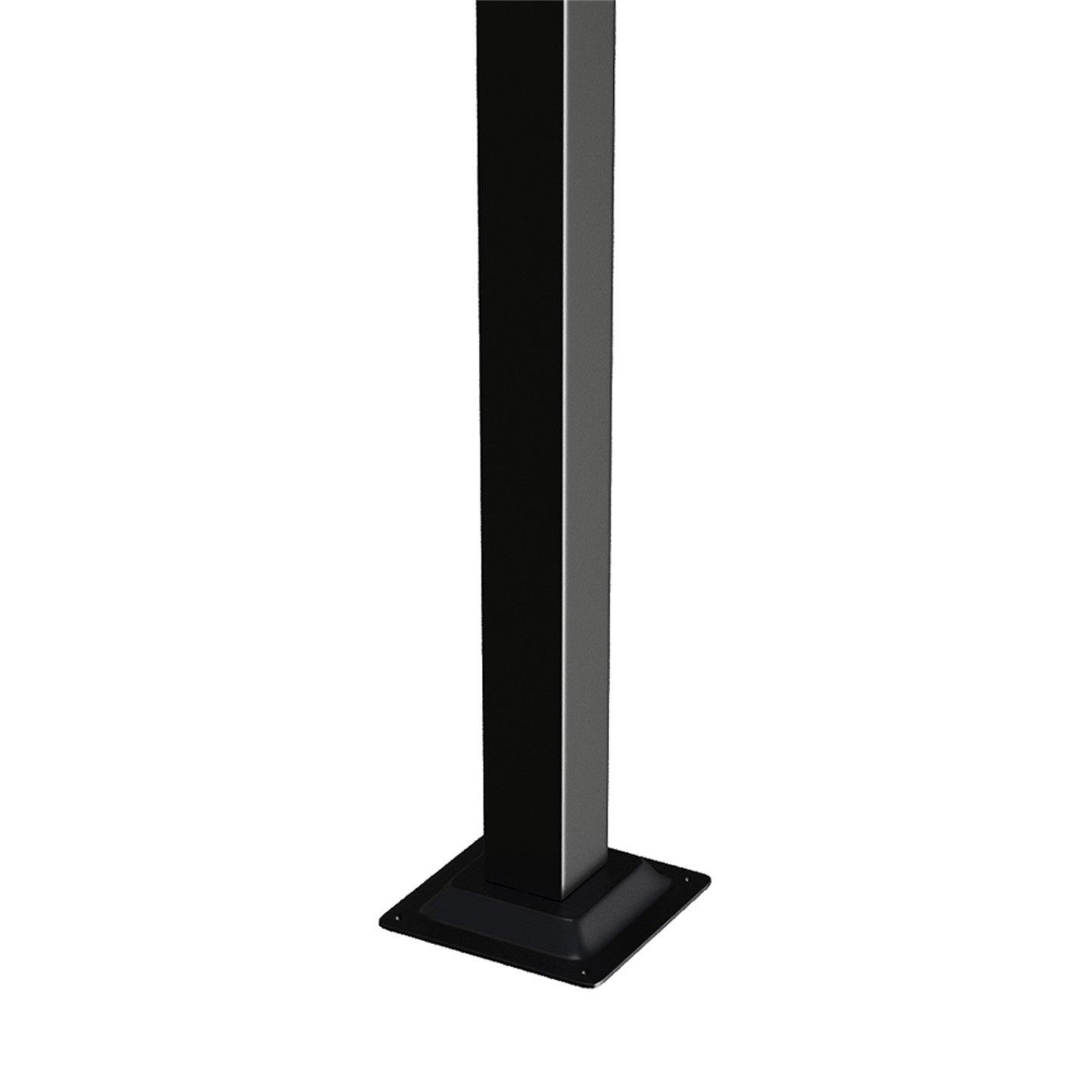 Black And Grey - Breeins - Outdoor Pergola with Retractable Canopy - 8