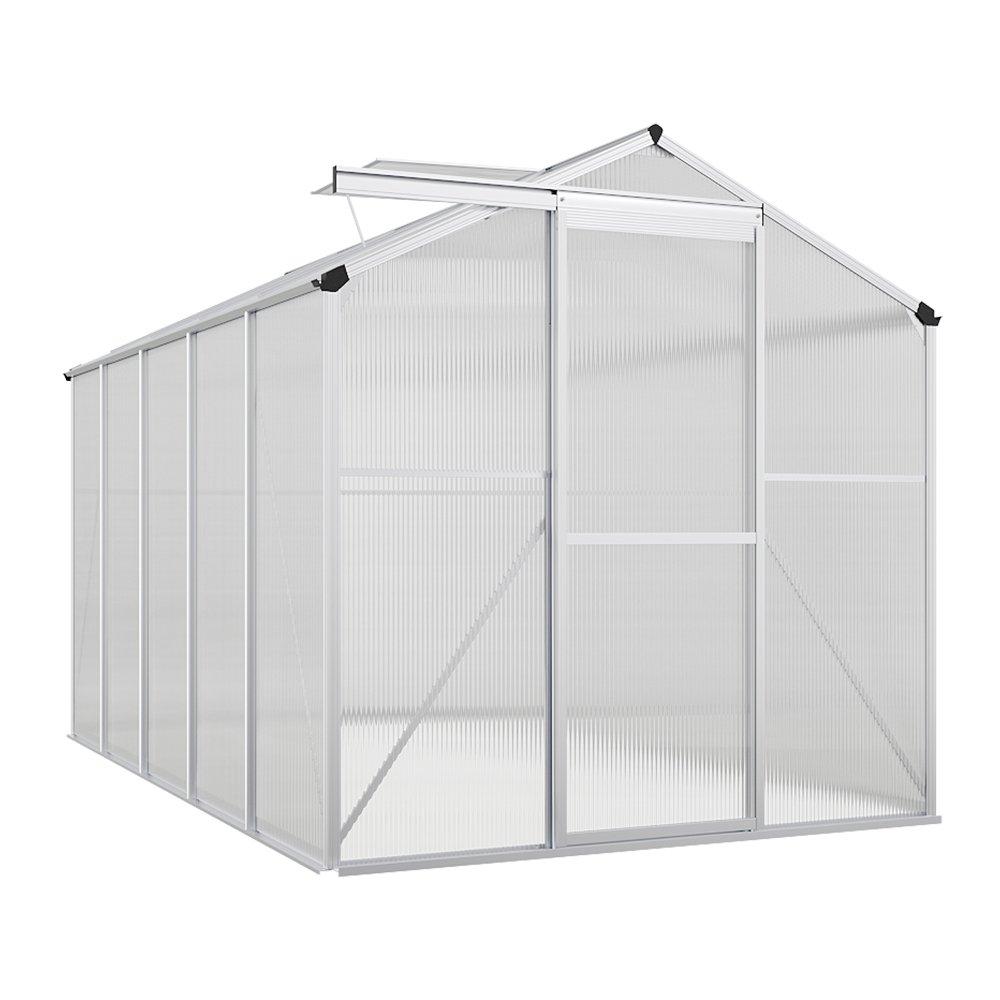 Clear - Breeins - Aluminium Hobby Greenhouse with Window Opening - 4