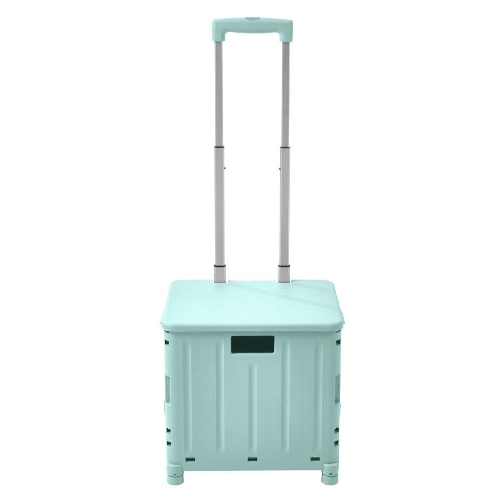 Green - Breeins - 45L Foldable Outdoor Shopping Trolley - 2