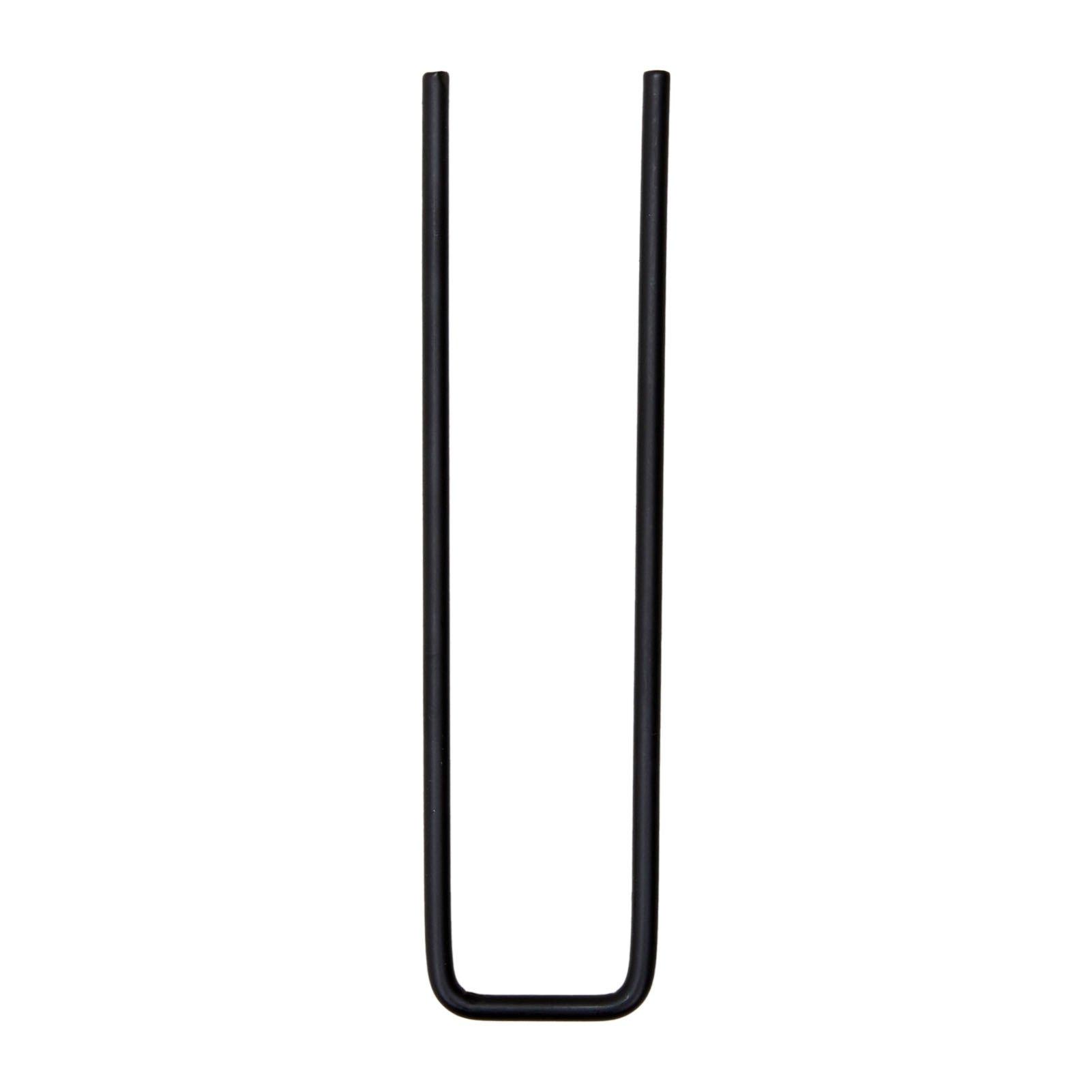 Black - Breeins - Black Metal Garden Arch - No Gate - 7