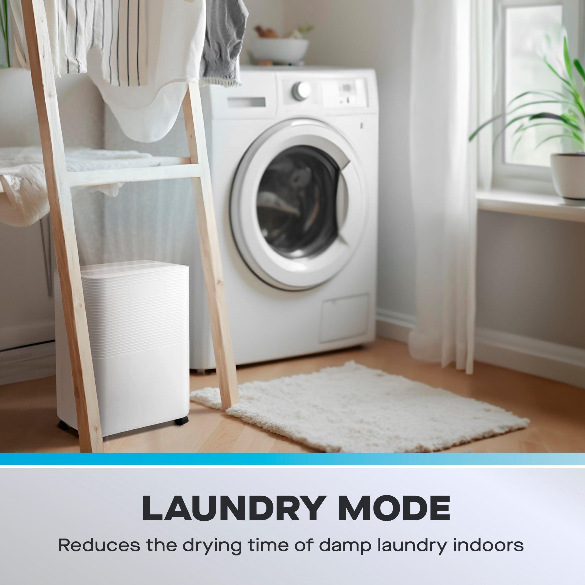 White - Daewoo Electricals - 12L DEHUMIDIFIER - 3