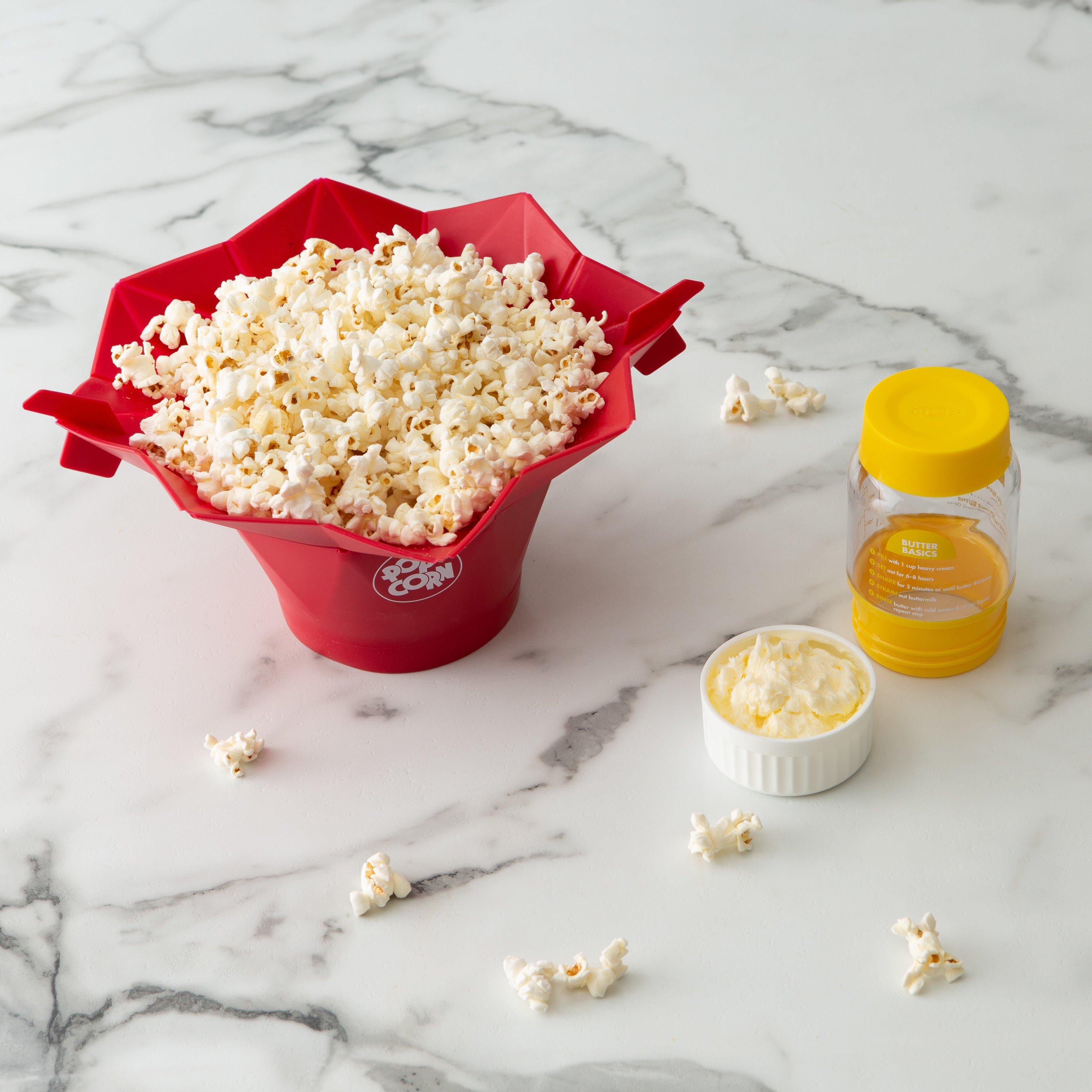Red - Chef'n - Chefn Poptop Popcorn Popper Display Boxed - 3