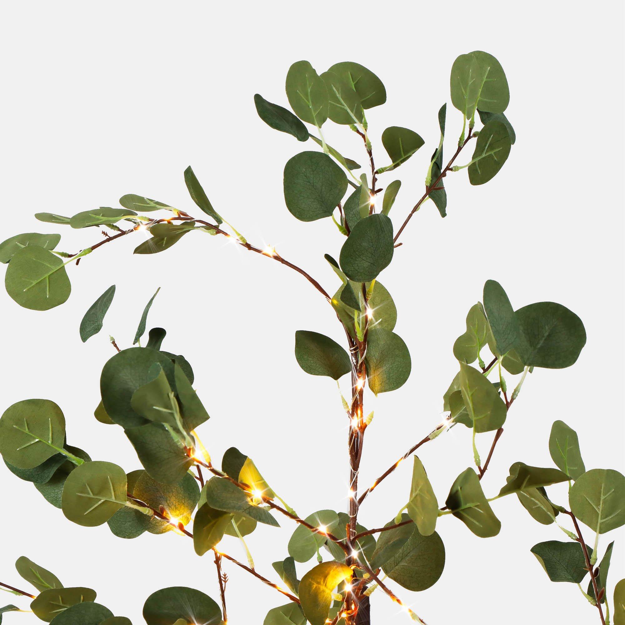 Eucalyptus - Streetwize - Solar Artificial Eucalyptus Tree Light - 2