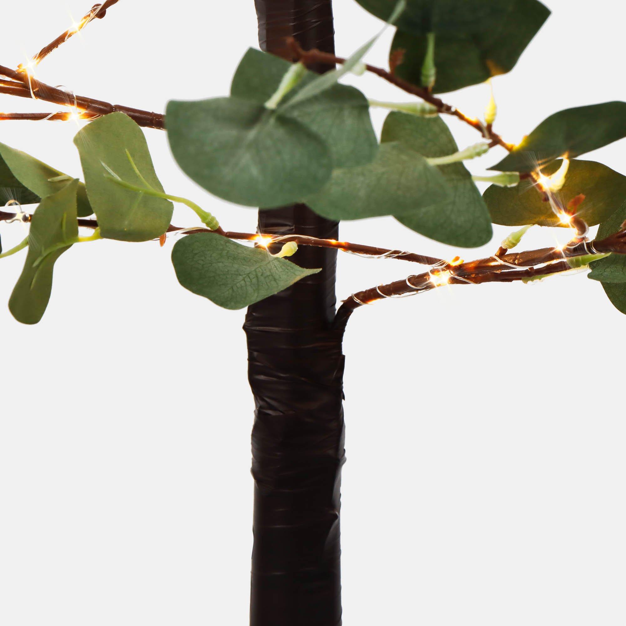 Eucalyptus - Streetwize - Solar Artificial Eucalyptus Tree Light - 4
