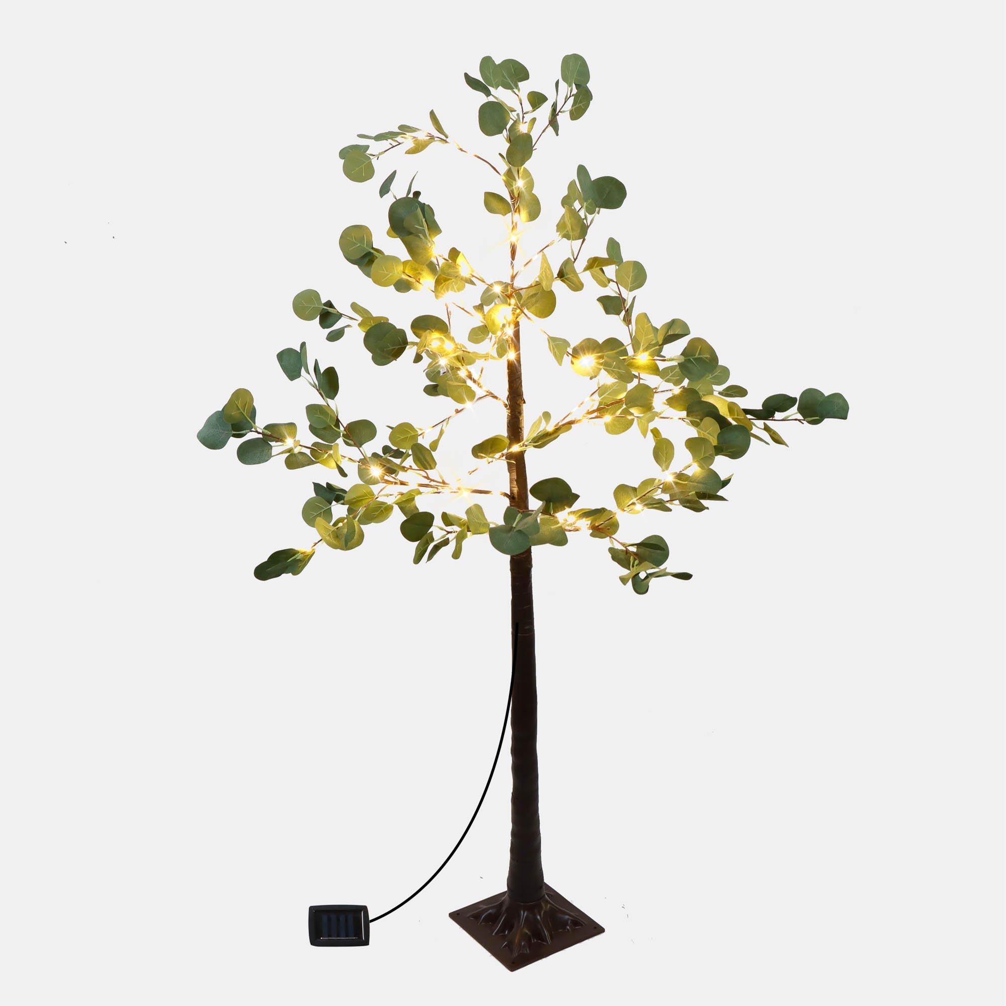 Eucalyptus - Streetwize - Solar Artificial Eucalyptus Tree Light - 5