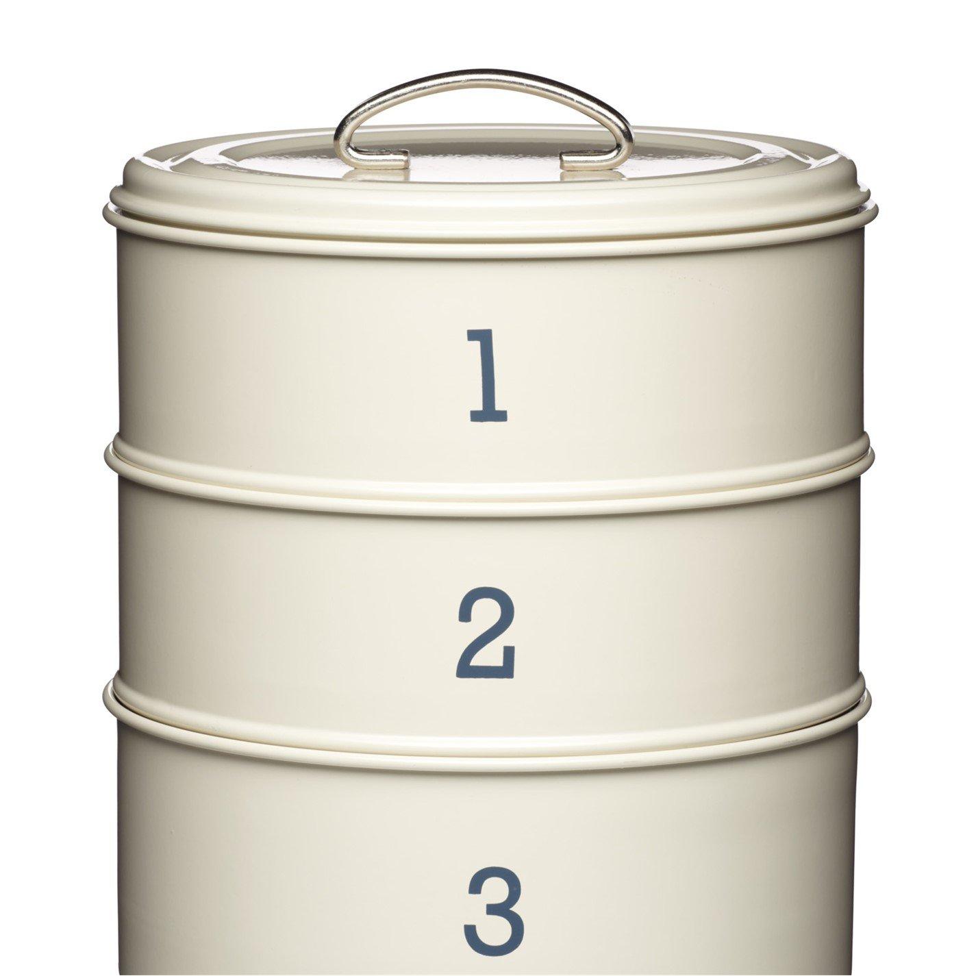 Cream - KitchenCraft - KitchenCraft Living Nostalgia Three Tier Cake Tin - 2