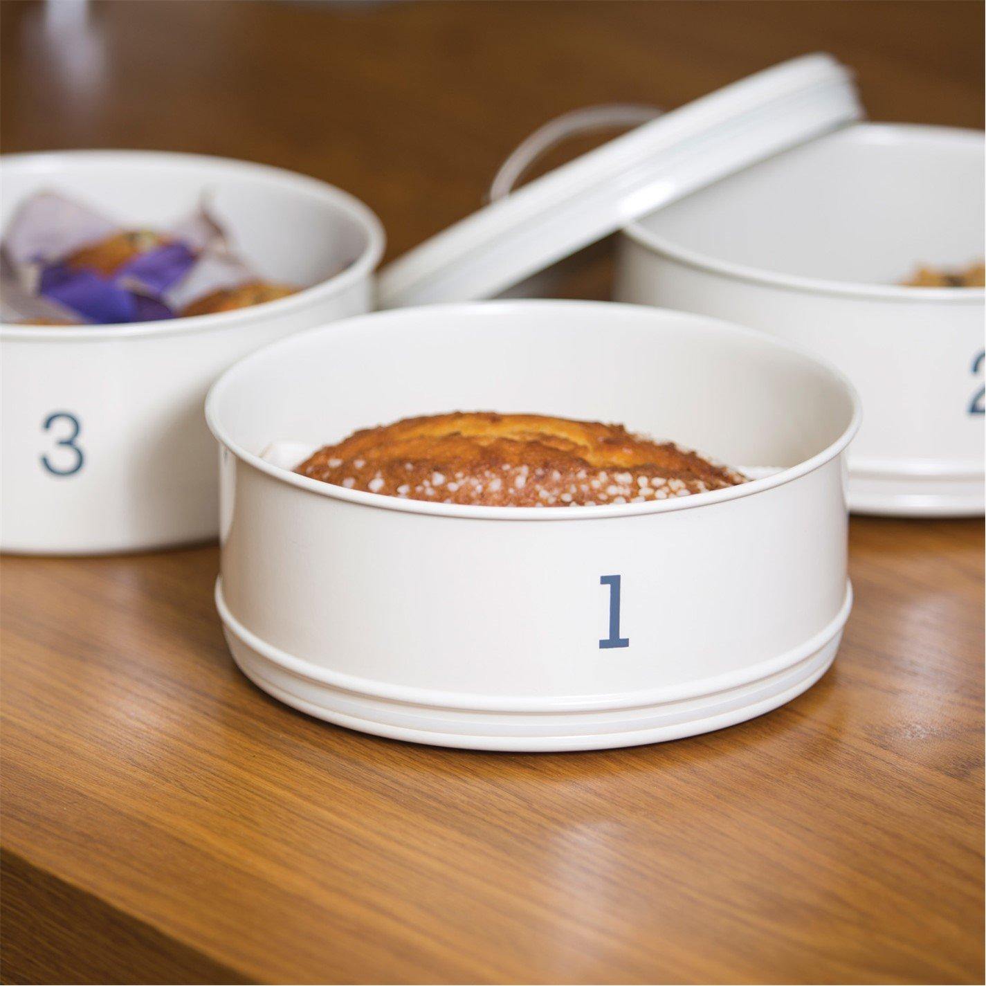 Cream - KitchenCraft - KitchenCraft Living Nostalgia Three Tier Cake Tin - 4