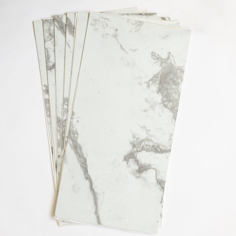 Grey - Floor Pops - Self Adhesive Vinyl Floor Tiles Piazza - 2