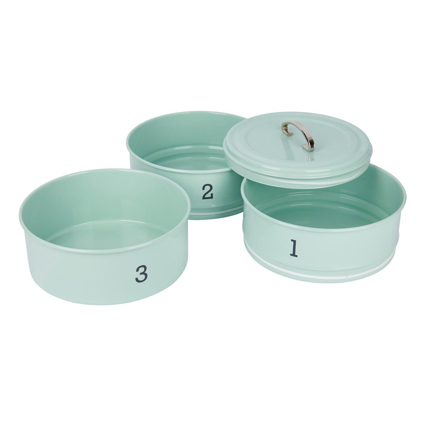Blue - KitchenCraft - KitchenCraft Living Nostalgia Three Tier Cake Tin - 3