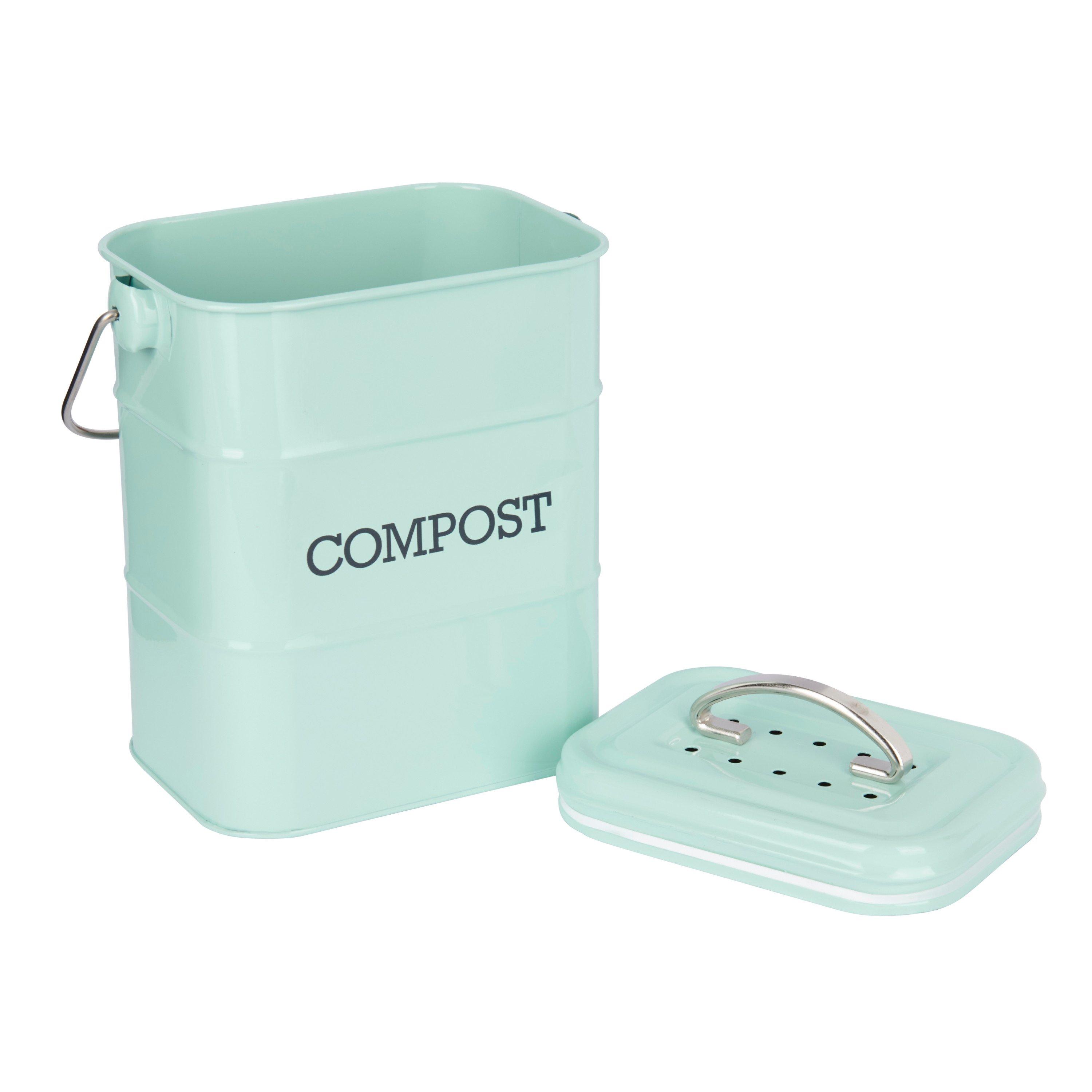 Blue - KitchenCraft - KitchenCraft Living Nostalgia 3 Litre Steel Compos - 1