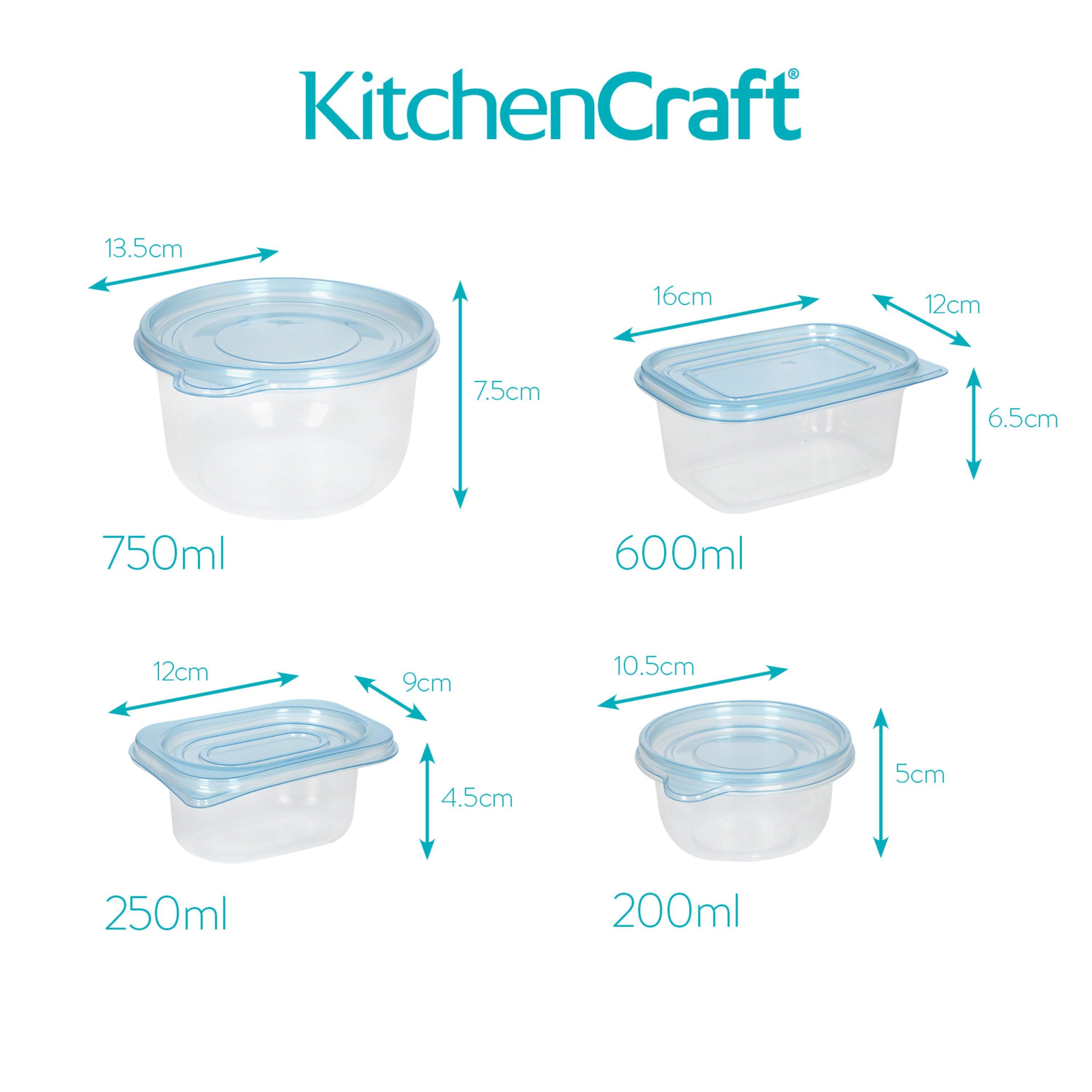 Blue - KitchenCraft - KitchenCraft Bumper Prep n Store Food Storage Se - 2