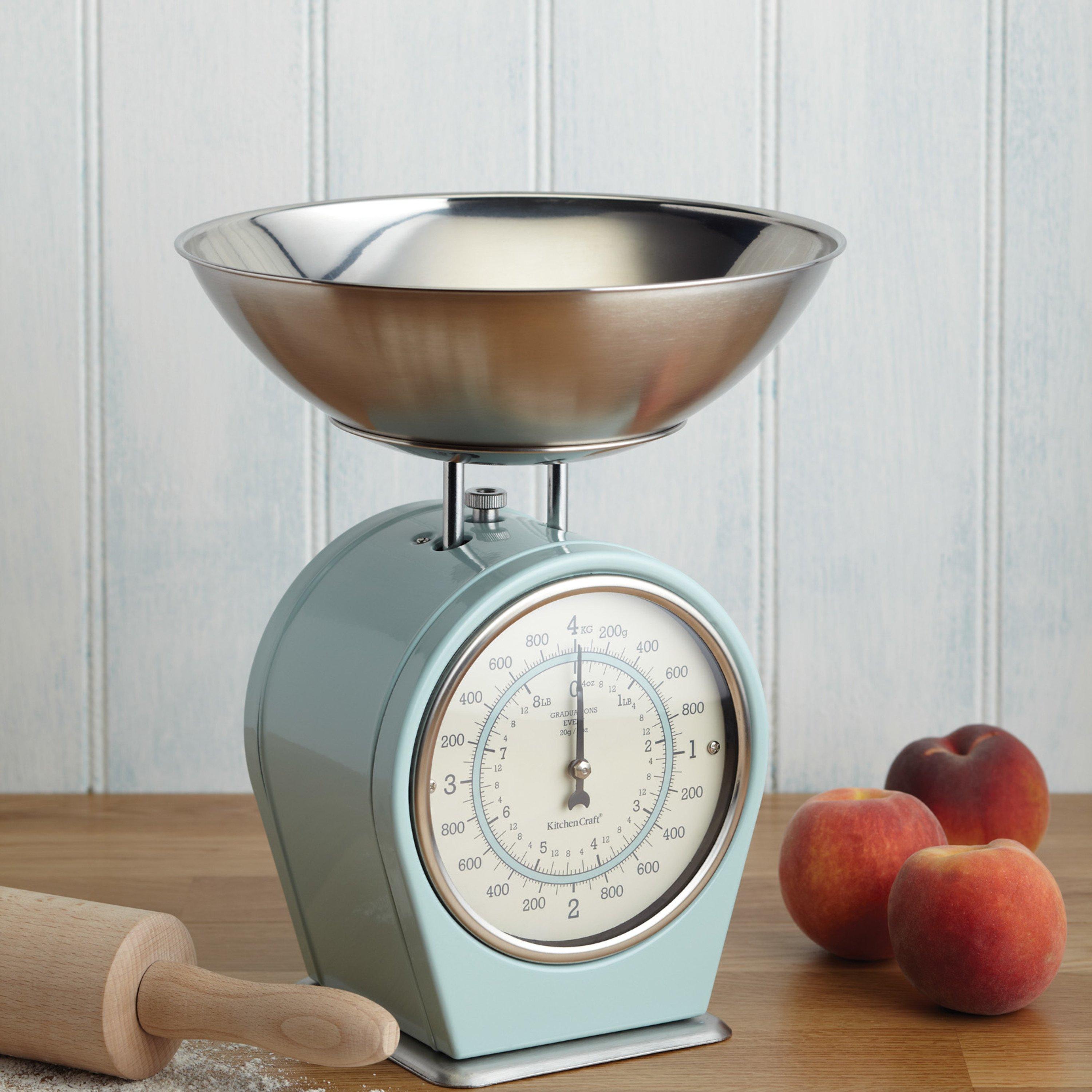 Blue - KitchenCraft - KitchenCraft Living Nostalgia 4Kg Mechanical Scale - 2