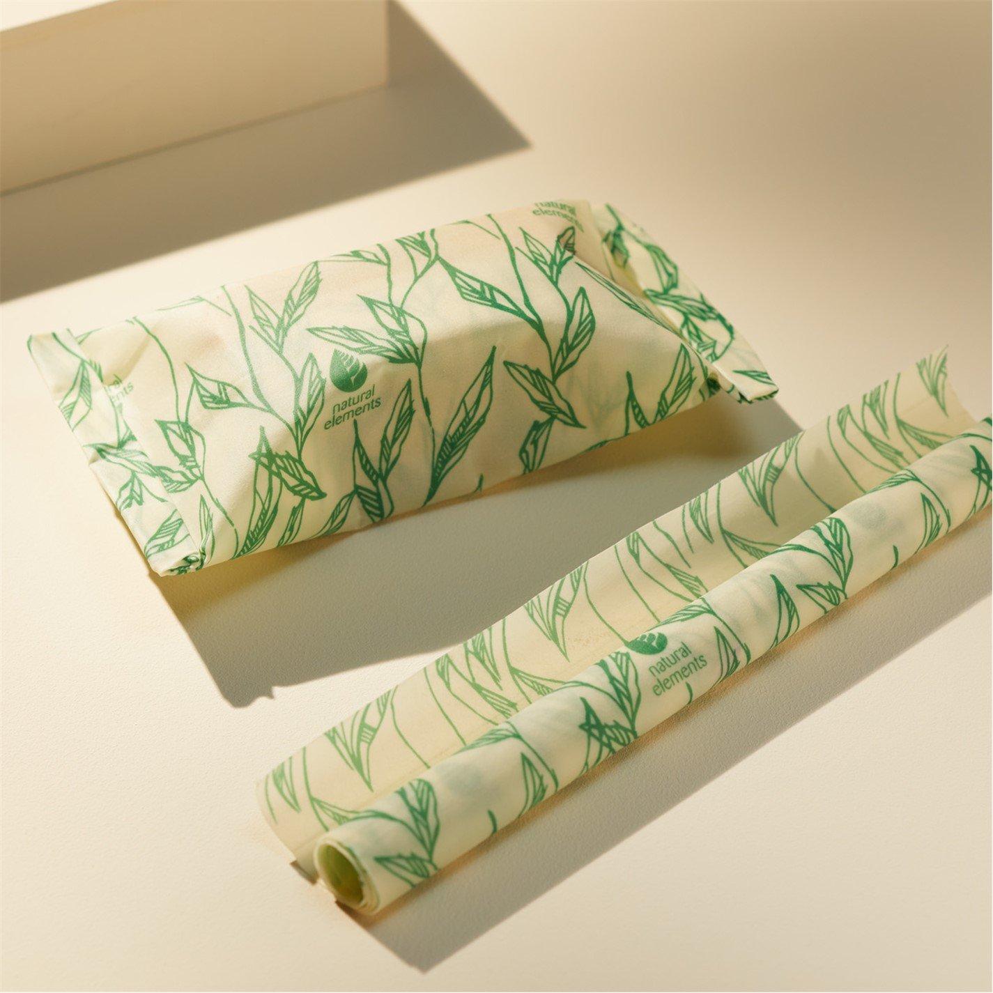 Mixed - KitchenCraft - Natural Elements Eco-Friendly Vegan Wax Food Wrap - 1