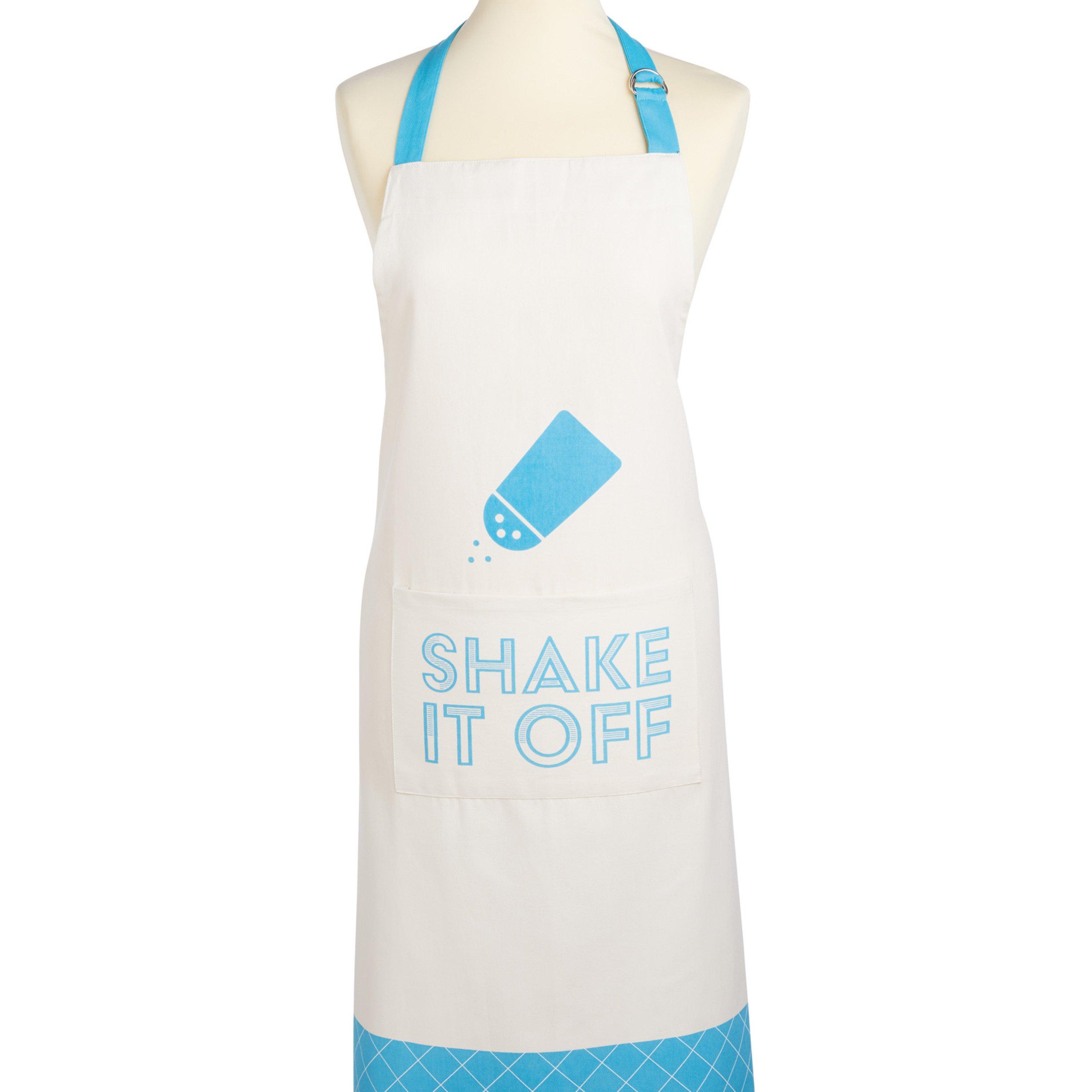 Blue - KitchenCraft - Lyrics Apron 90x70cm Tagged - 1