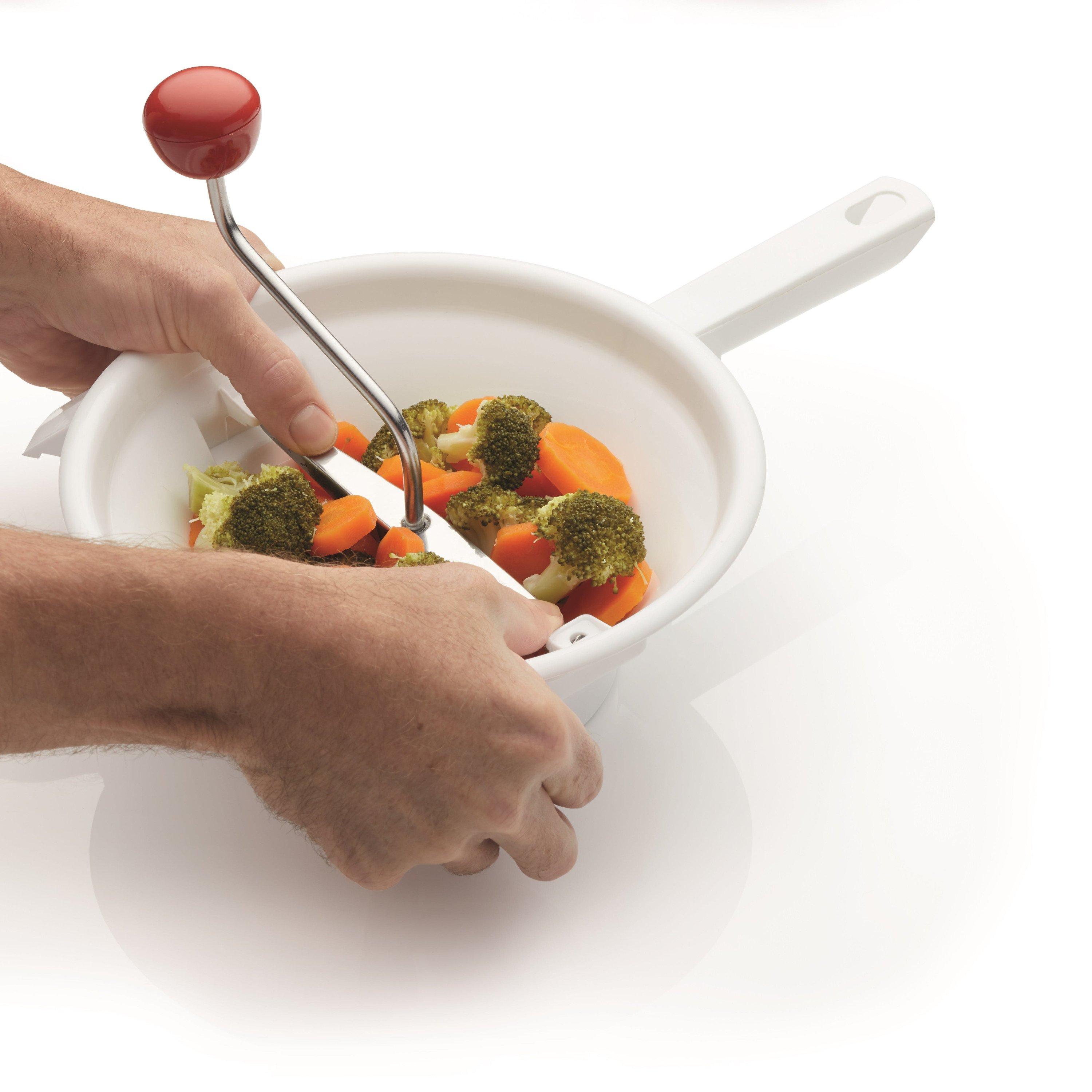 White - KitchenCraft - KitchenCraft Rotary Food Mill Display Boxed - 2