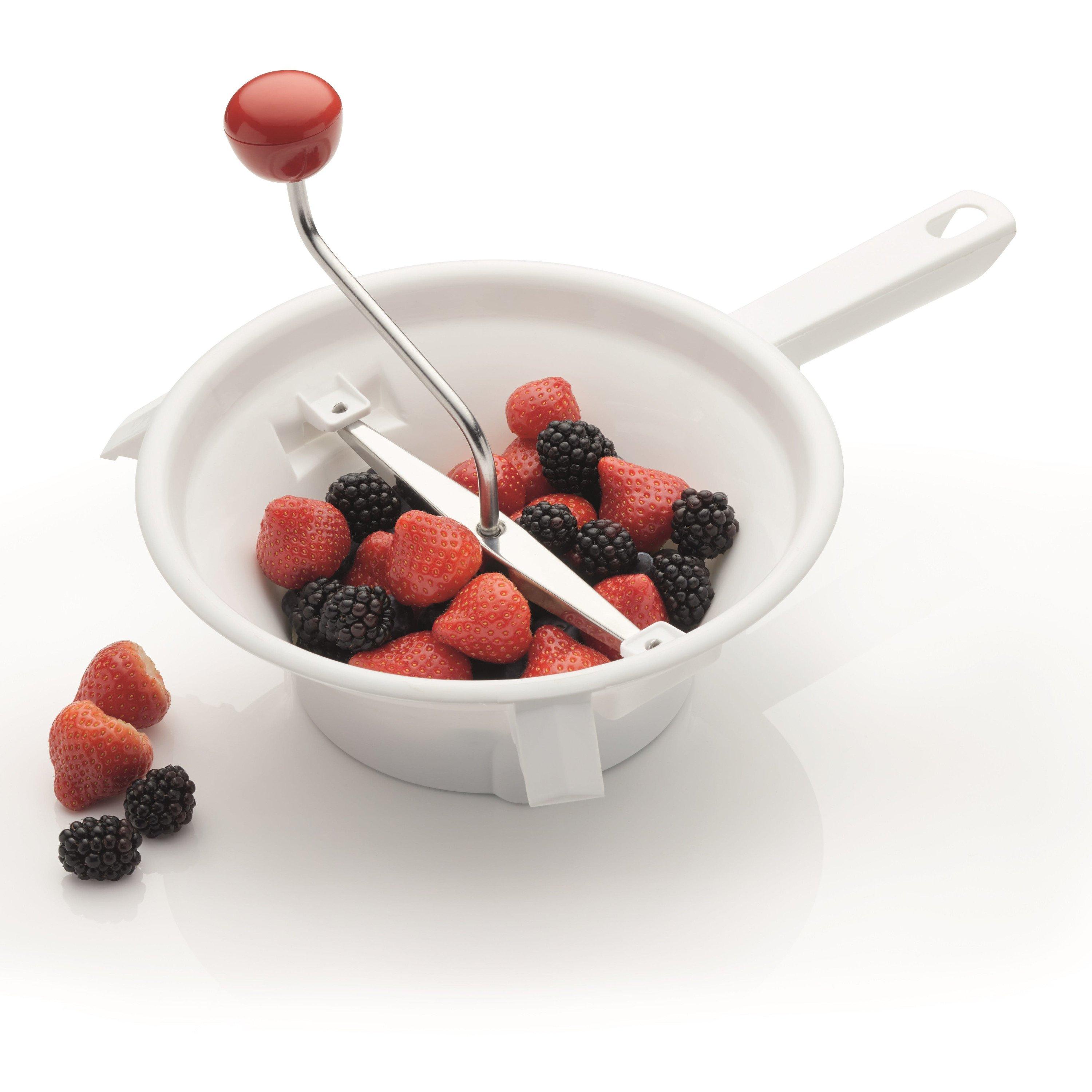 White - KitchenCraft - KitchenCraft Rotary Food Mill Display Boxed - 6