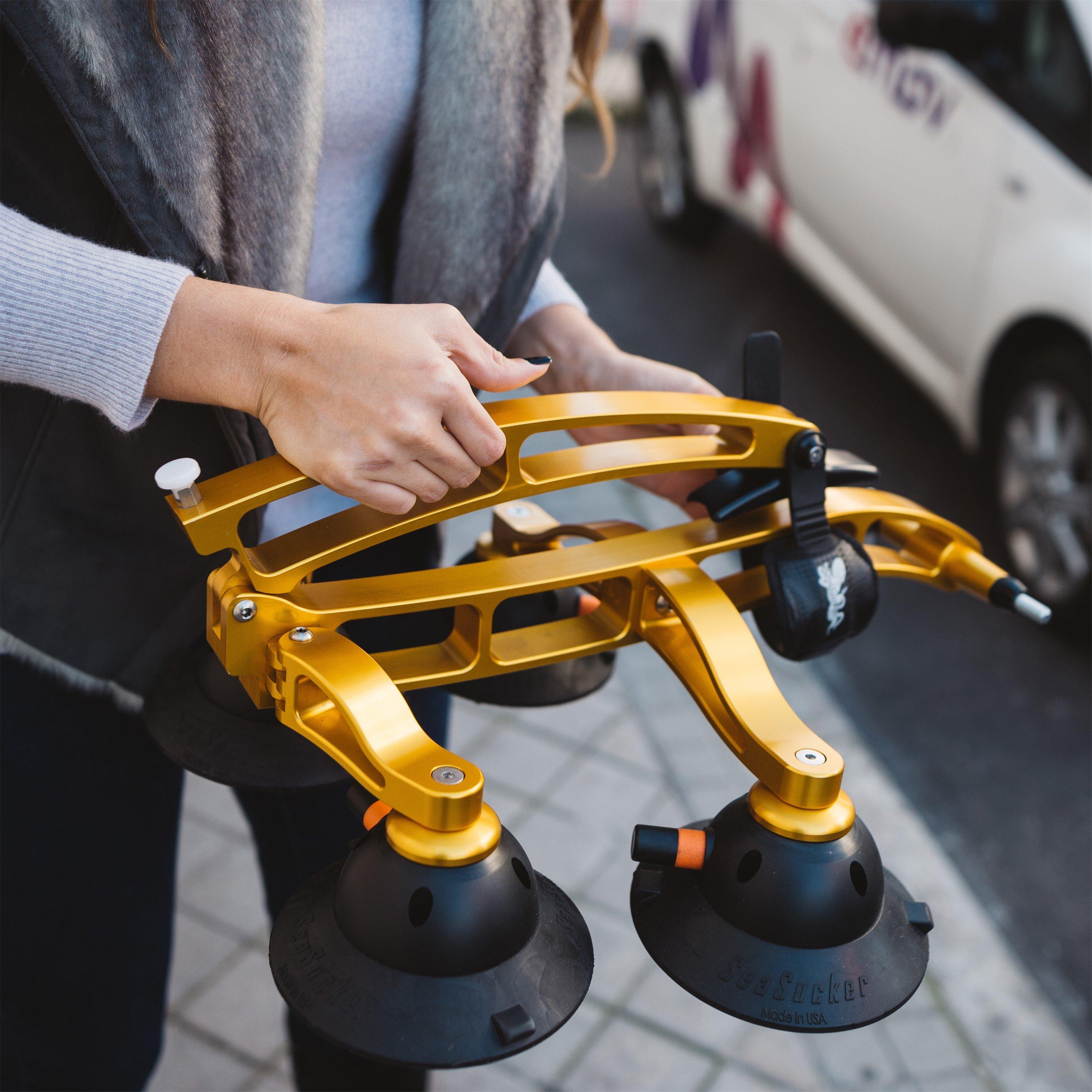 Gold - Seasucker - Komodo - 1 Bike Rack - 2