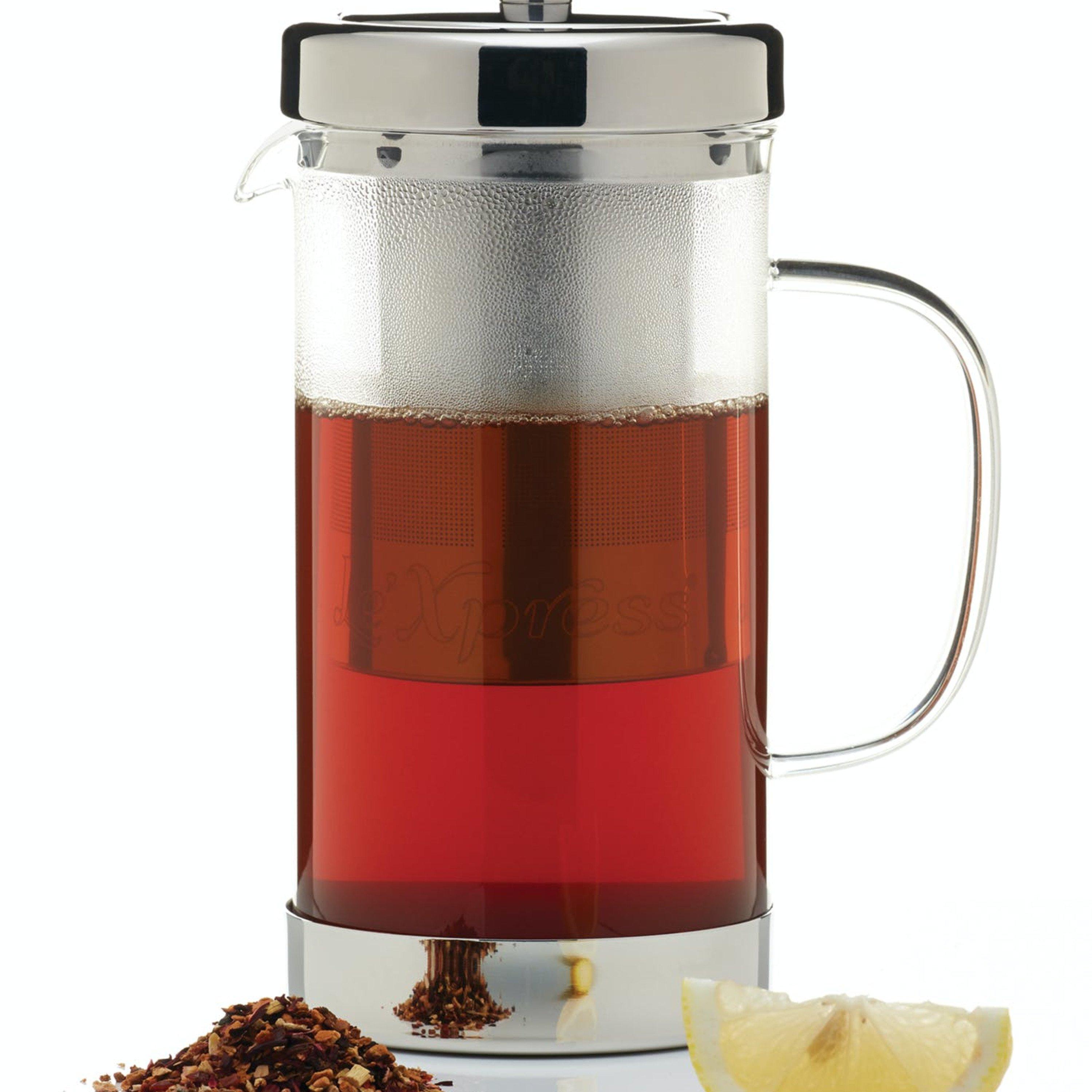 Clear - KitchenCraft - KitchenCraft LeXpress Stainless Steel Glass Infus - 2