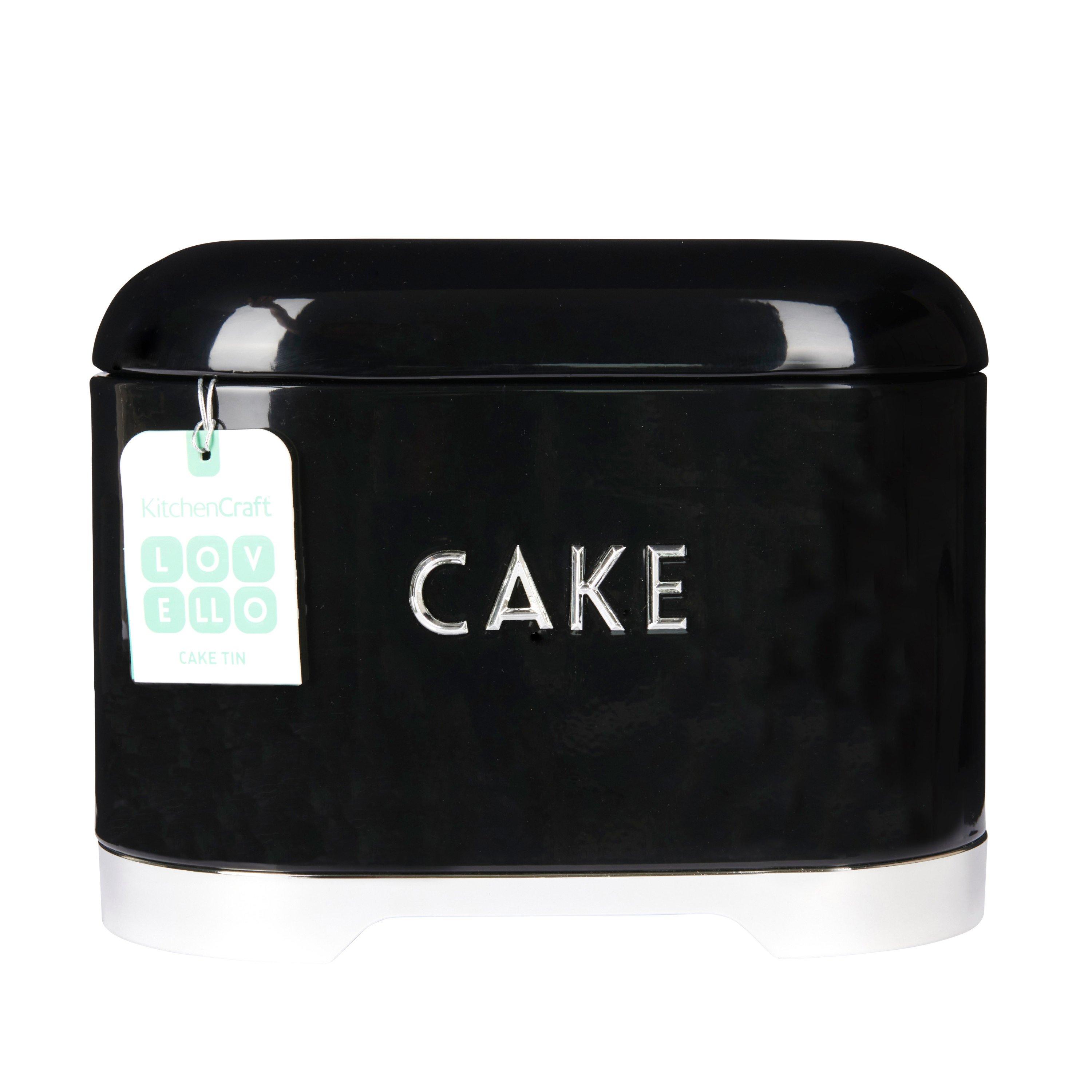 Black - KitchenCraft - KitchenCraft Lovello Cake Tin Midnight Black 26x - 1