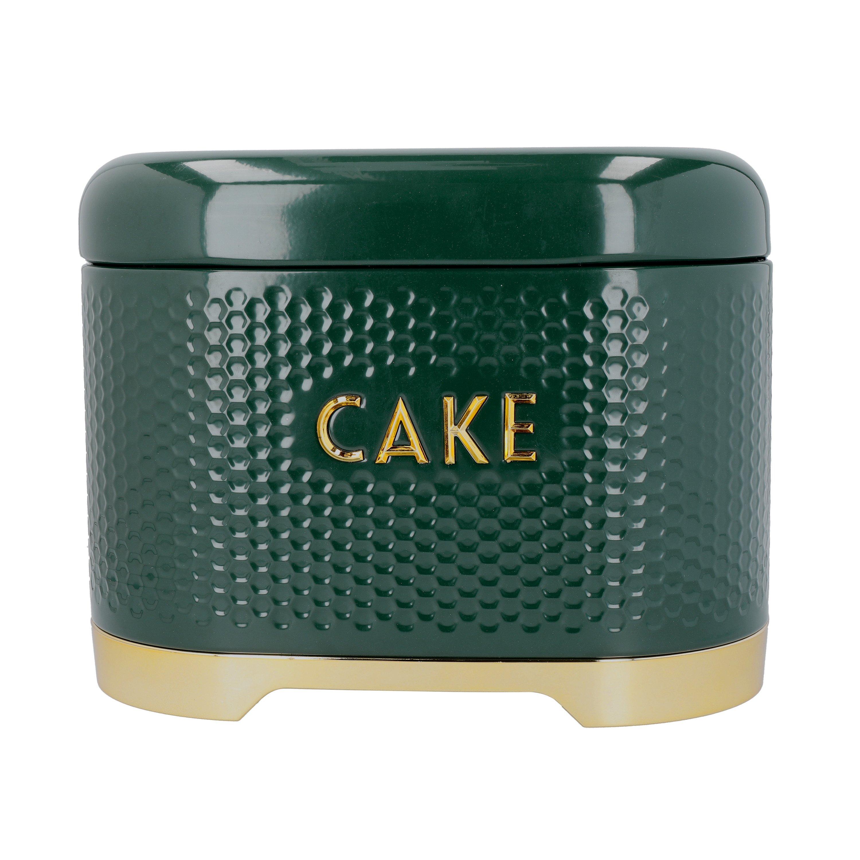 Green - KitchenCraft - KitchenCraft Lovello Textured Cake Tin, Hunter Gre - 1