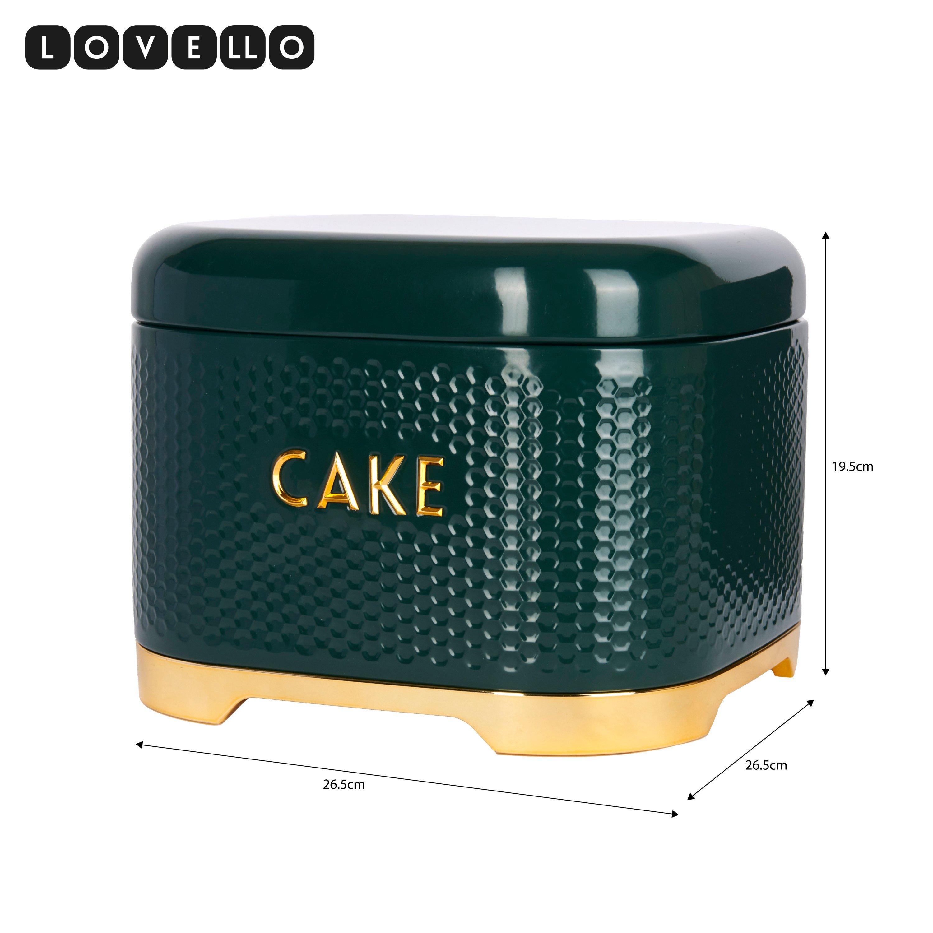 Green - KitchenCraft - KitchenCraft Lovello Textured Cake Tin Hunter Gre - 4