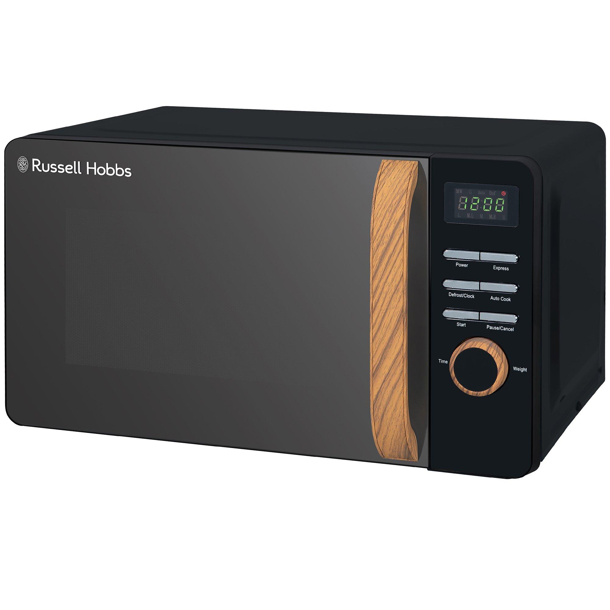 Black - Russell Hobbs - RHMD714B-MN 17L Digital Microwave - 8