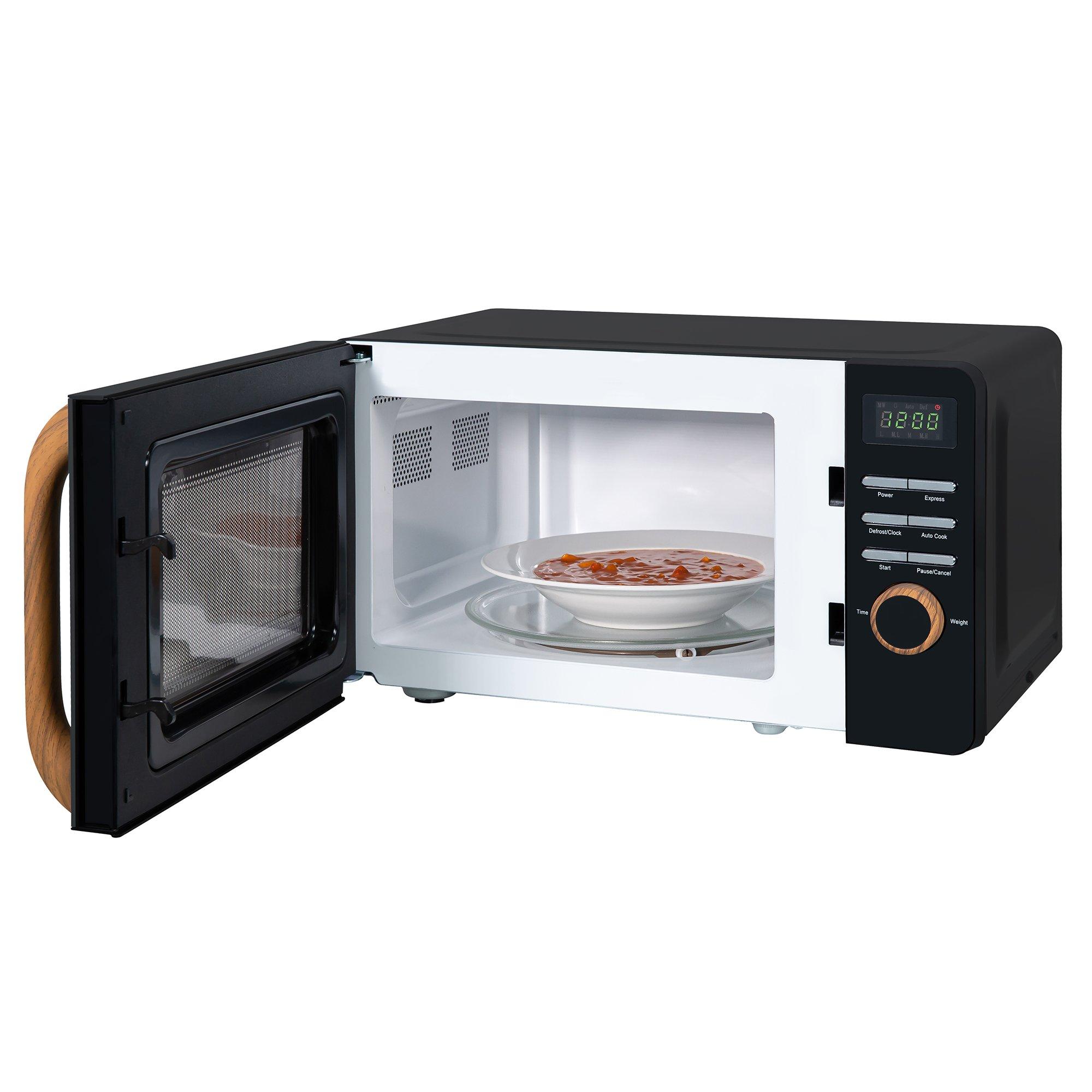 Black - Russell Hobbs - RHMD714B-MN 17L Digital Microwave - 9