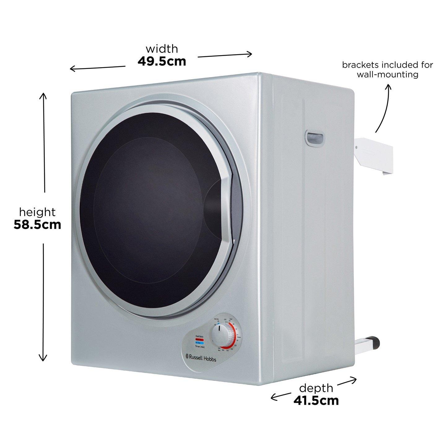 Russell Hobbs | RH3VTD800S 2.5kg Vented Tumble Dryer | FRASERS