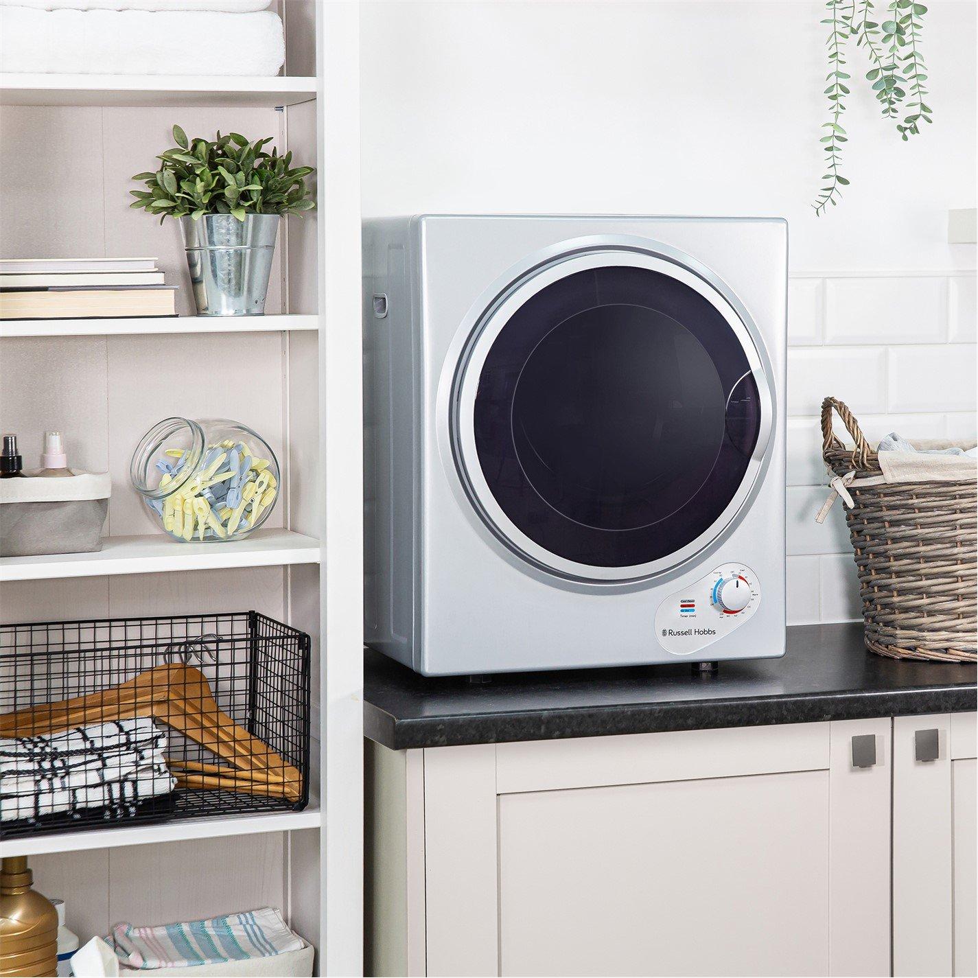 Silver - Russell Hobbs - Russell Hobbs RH3VTD800S 2.5kg Vented Tumble Dryer - 7