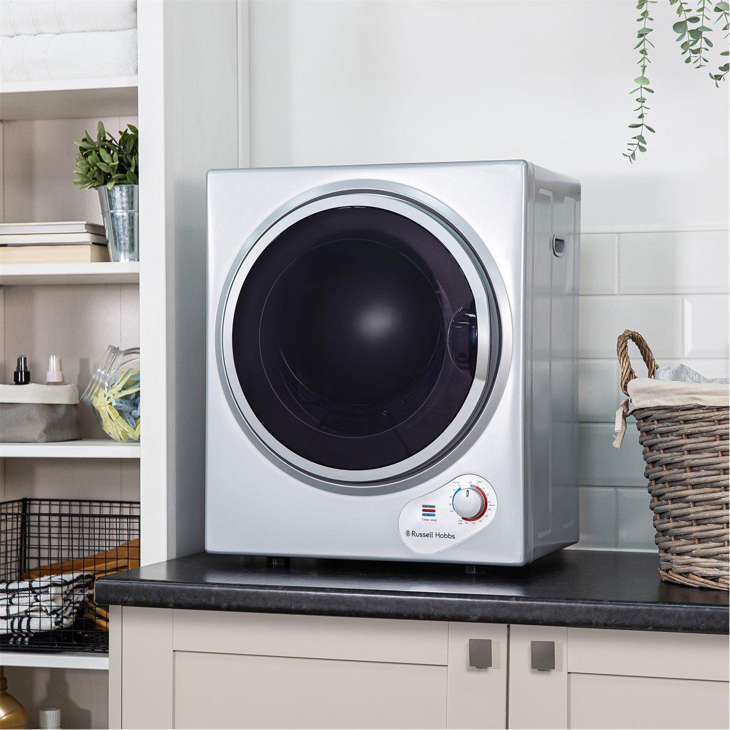 Silver - Russell Hobbs - Russell Hobbs RH3VTD800S 2.5kg Vented Tumble Dryer - 9
