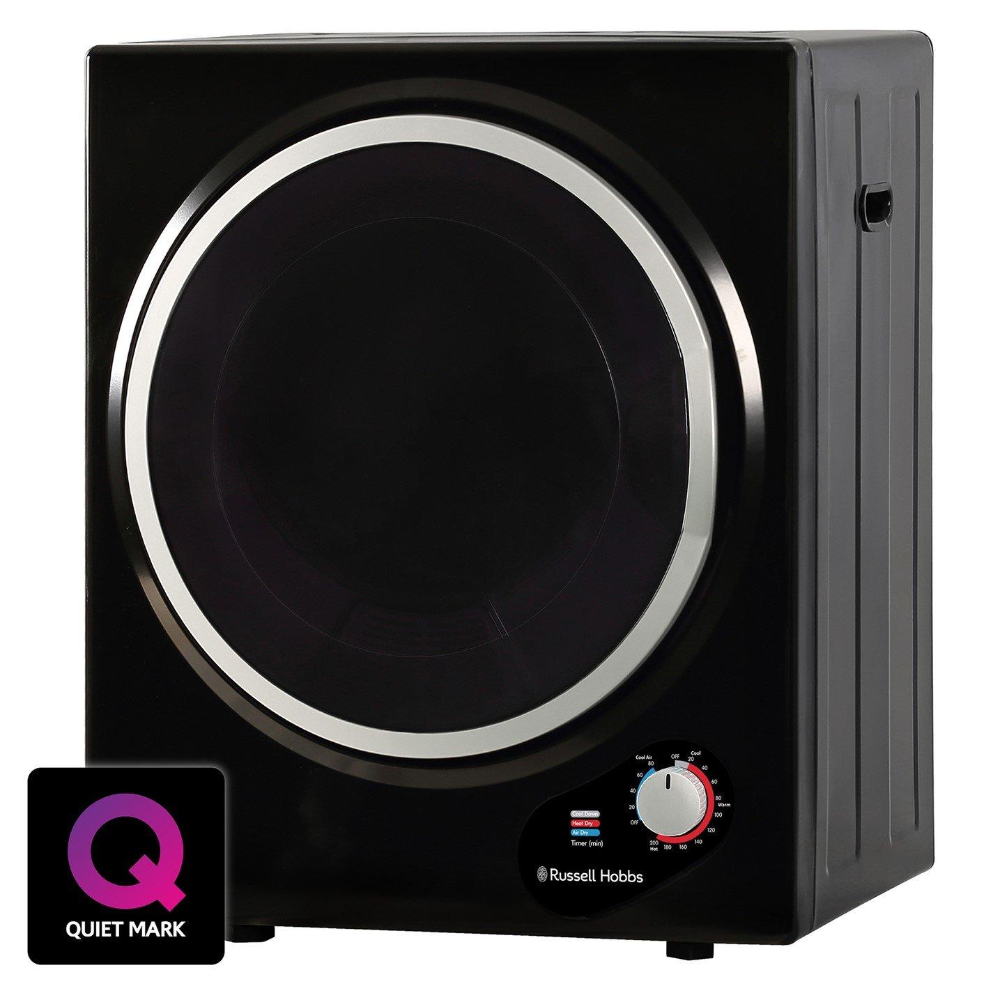 Black - Russell Hobbs - RH3VTD800B 2.5kg Vented Tumble Dryer - 10