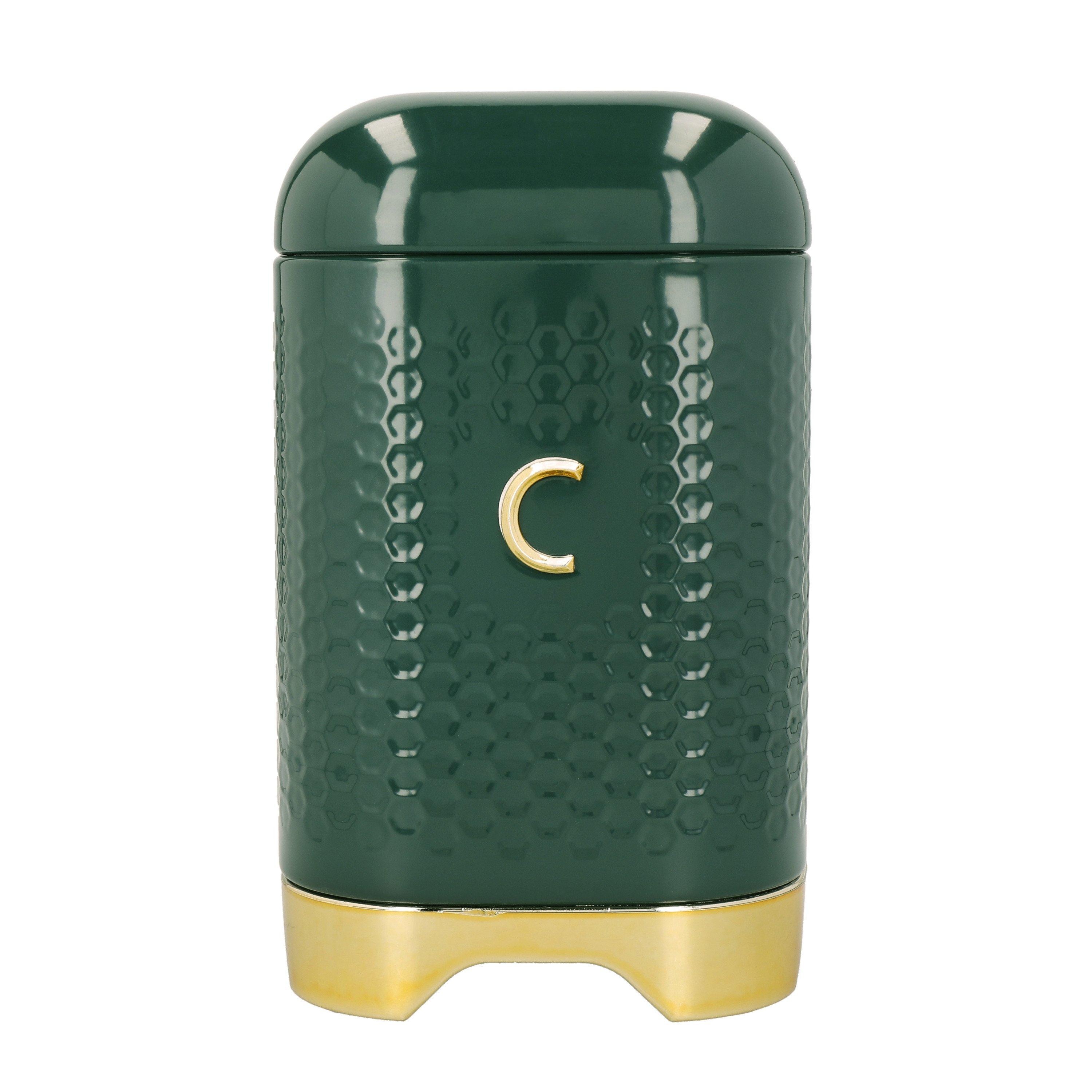 Green - KitchenCraft - KitchenCraft Lovello Textured Counter Top Storage - 3