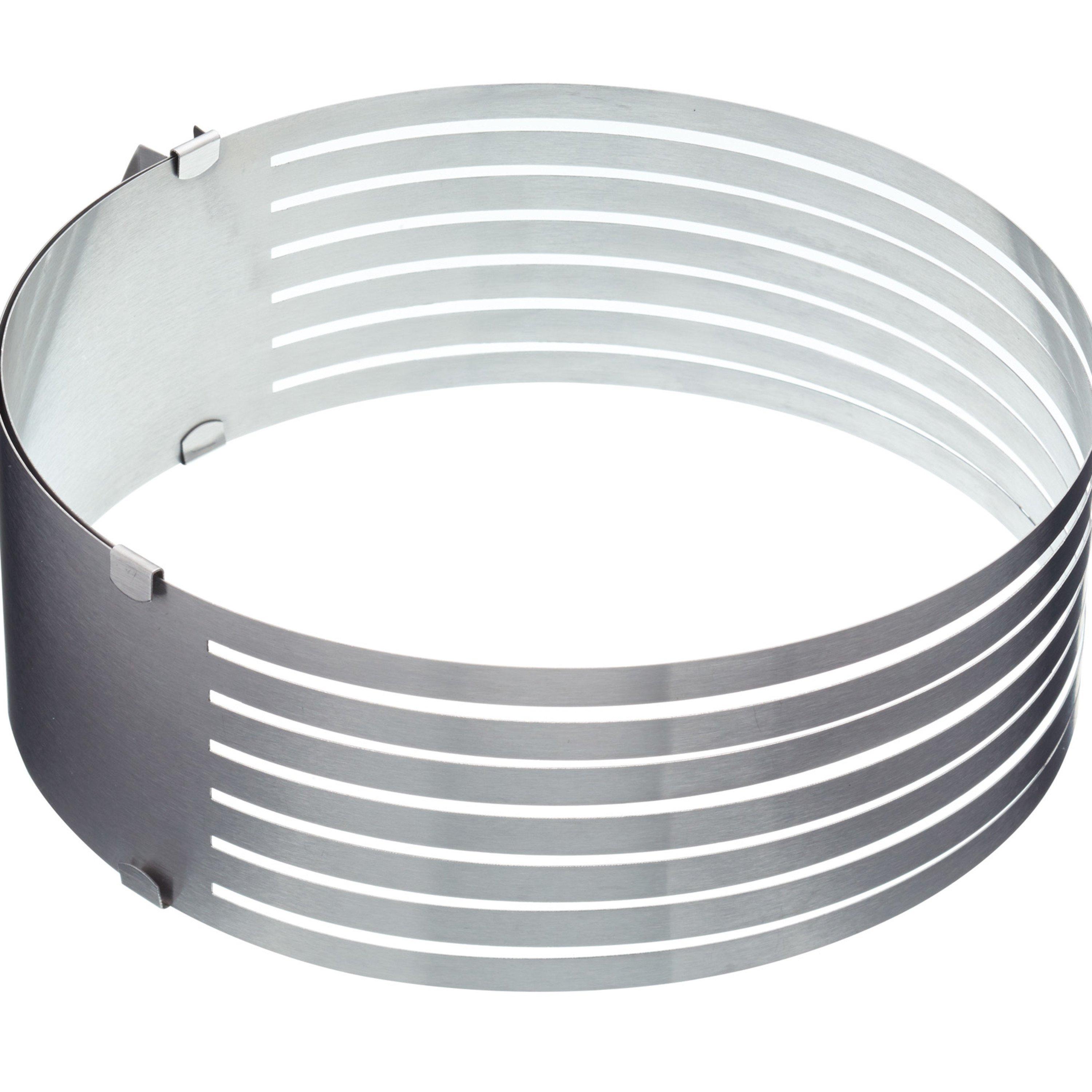 Kitchencraft  Sweetly Does It Adjustable Cake Slici - Silver - 8.5x26x26