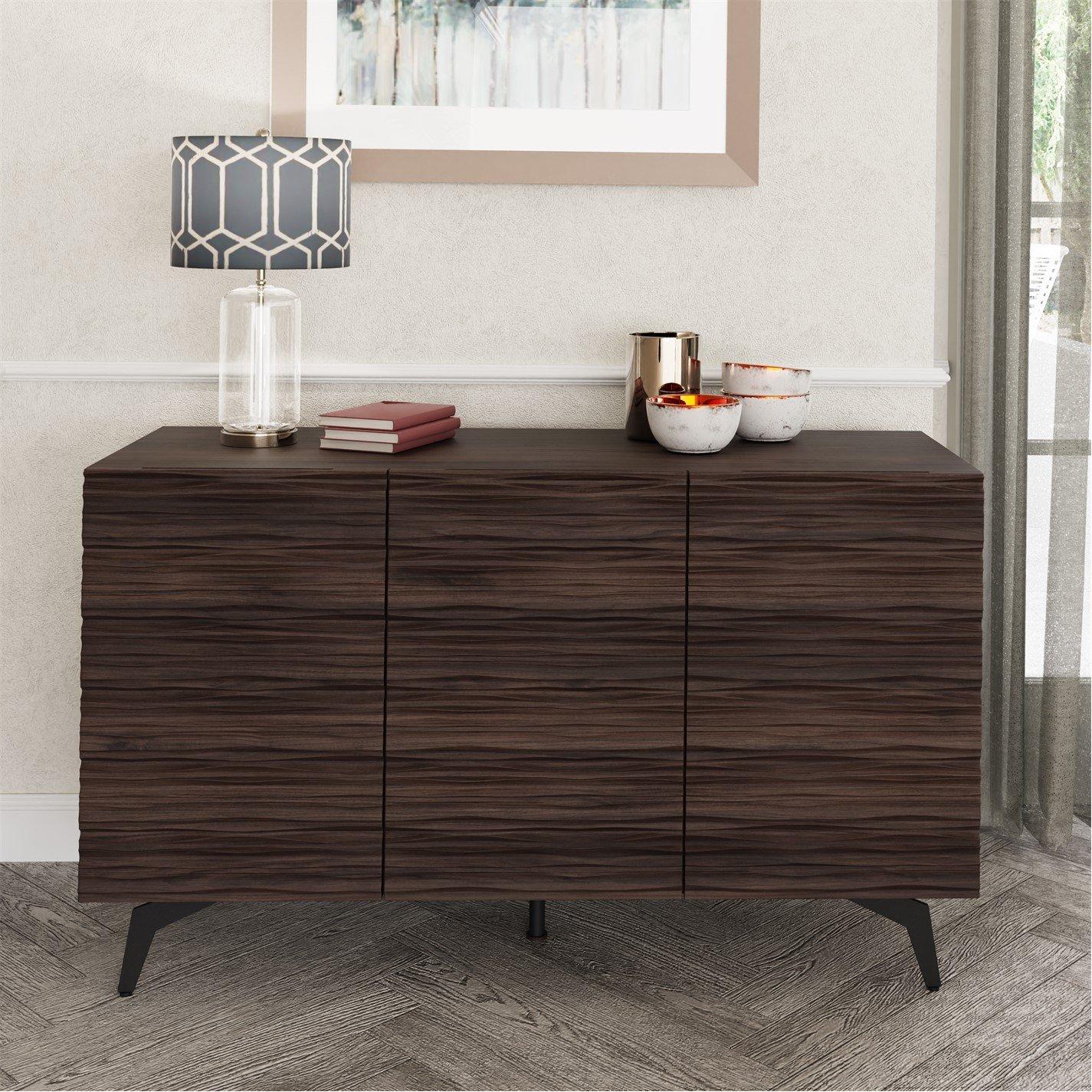 Dark Walnut - GFW - Bantham Large Sideboard - 1