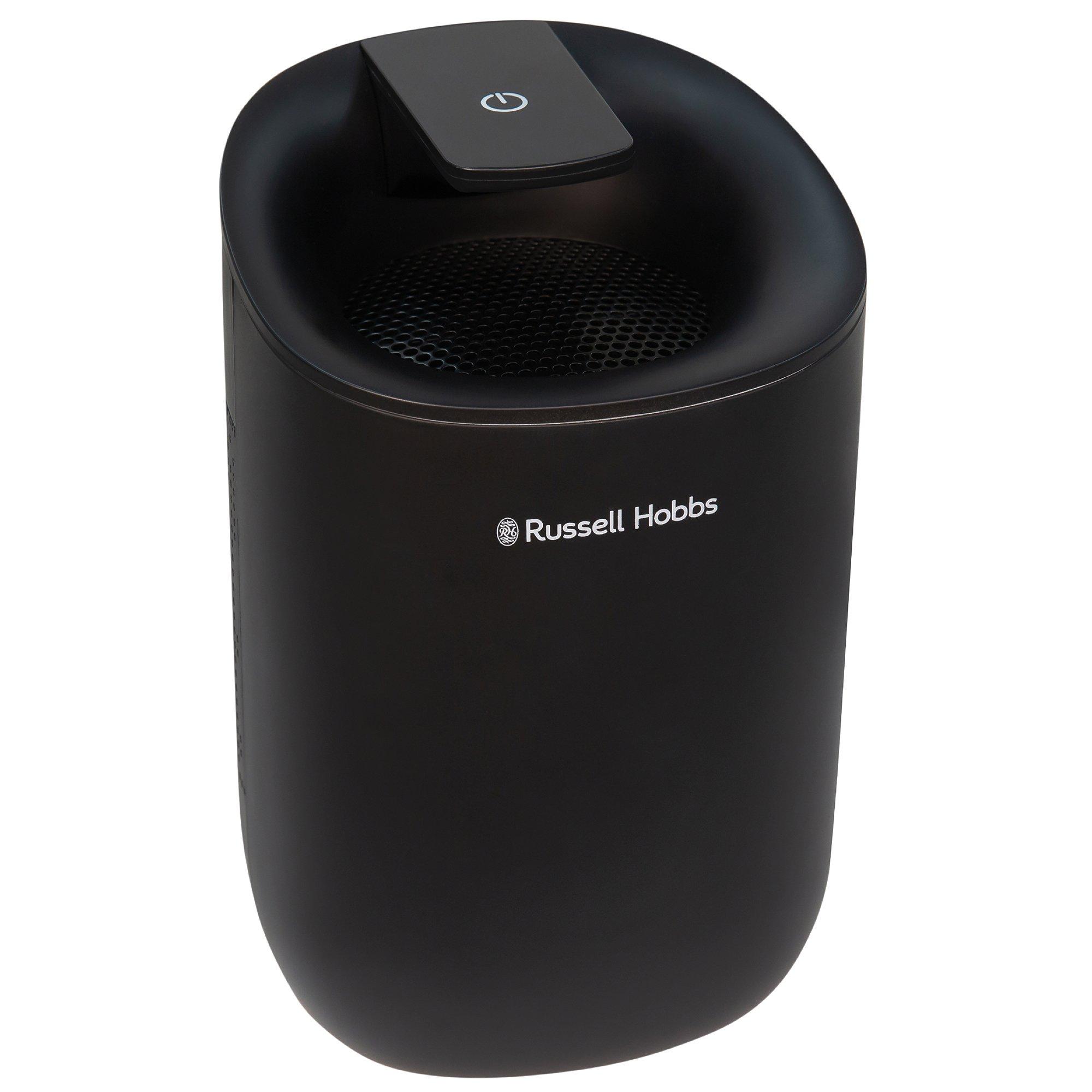 Black - Russell Hobbs - RHDH1061B Compact Dehumidifier in Black - 8