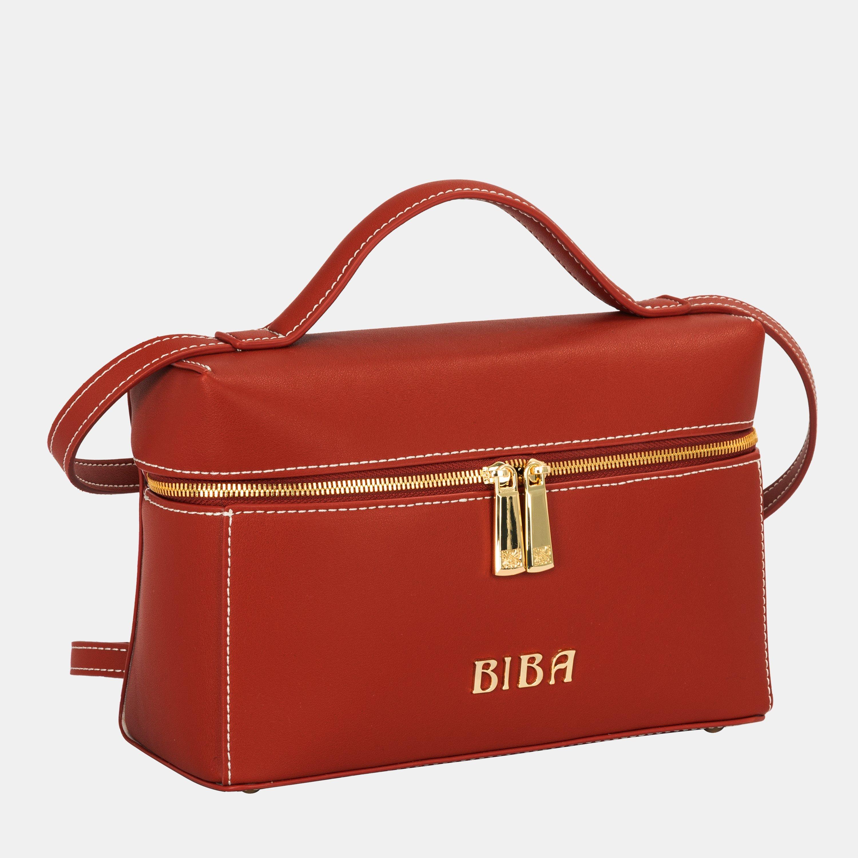 Orange - Biba - Biba Leather Chloe - 3
