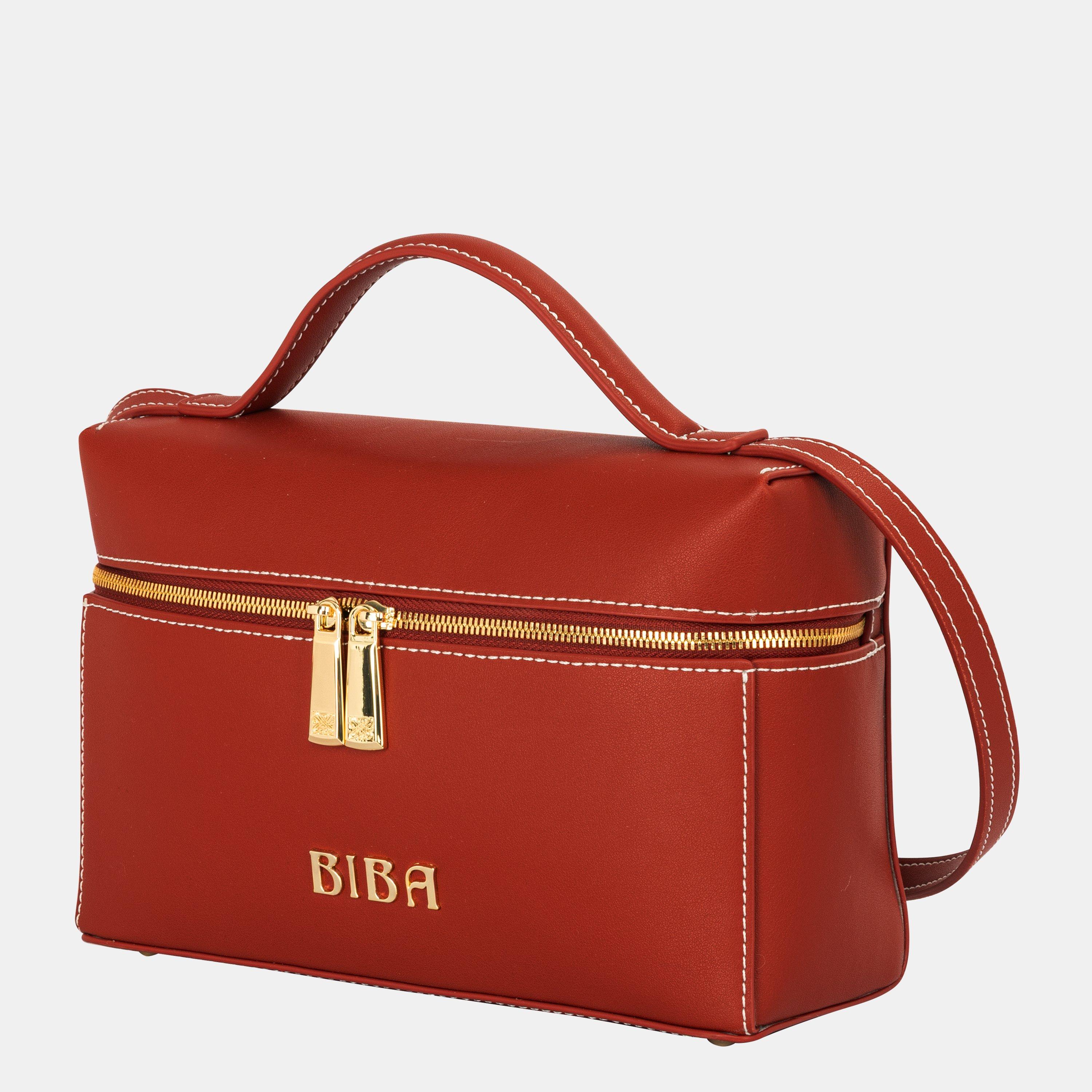 Orange - Biba - Biba Leather Chloe - 4