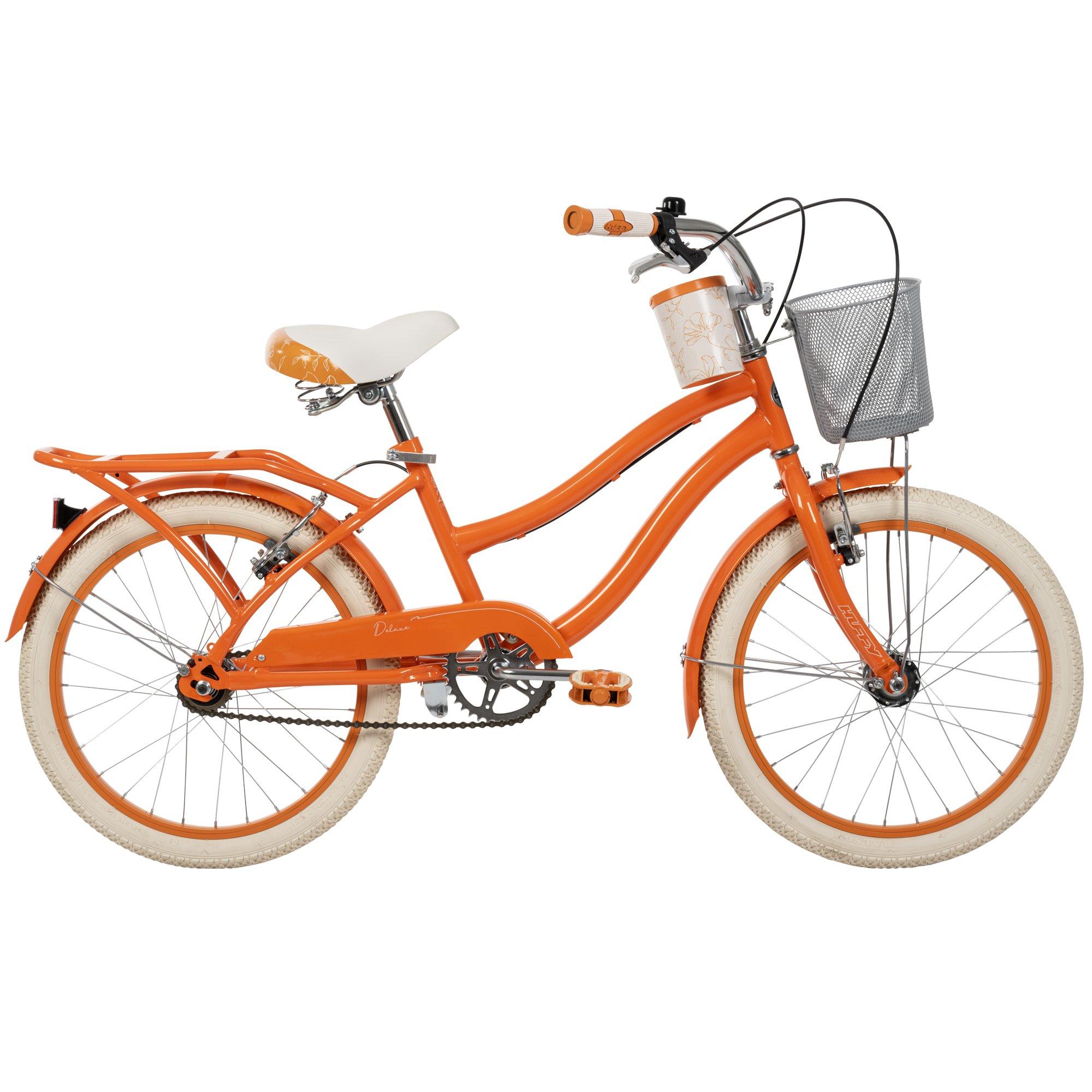 Orange - Huffy - Huffy Deluxe 20-inch Kid's Cruiser Bike, aged 6-9 - 2