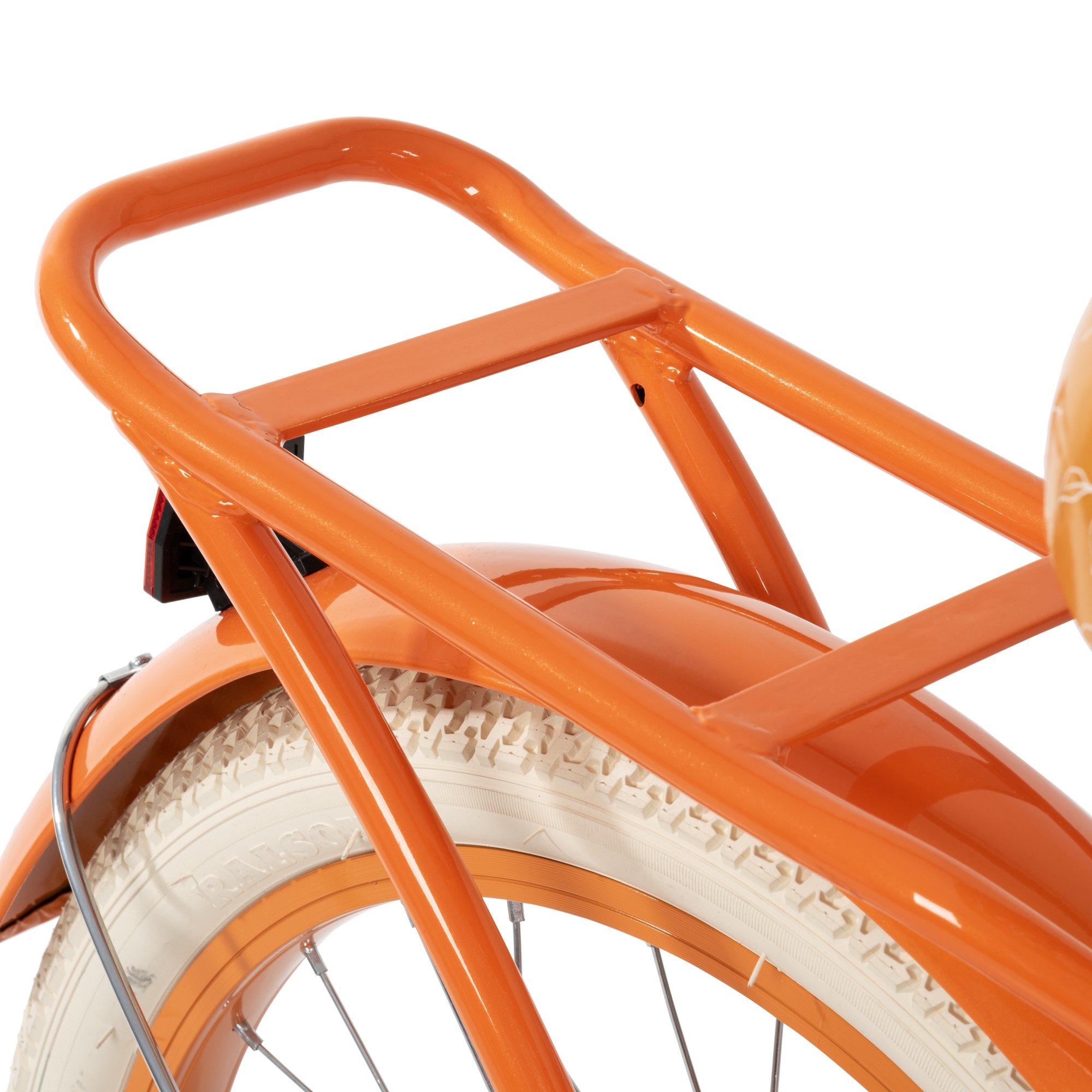 Orange - Huffy - Huffy Deluxe 20-inch Kid's Cruiser Bike, aged 6-9 - 5