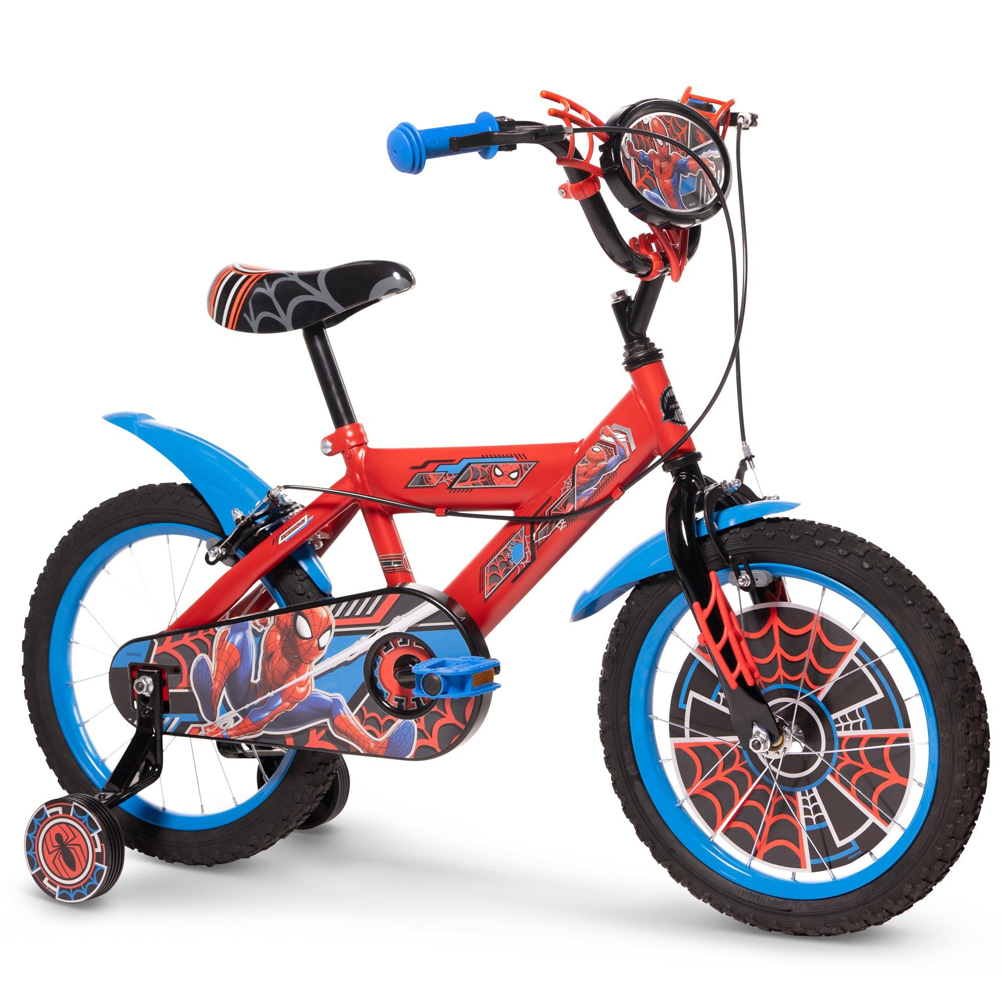 Red - Huffy - Huffy Spiderman Bike Childrens - 1
