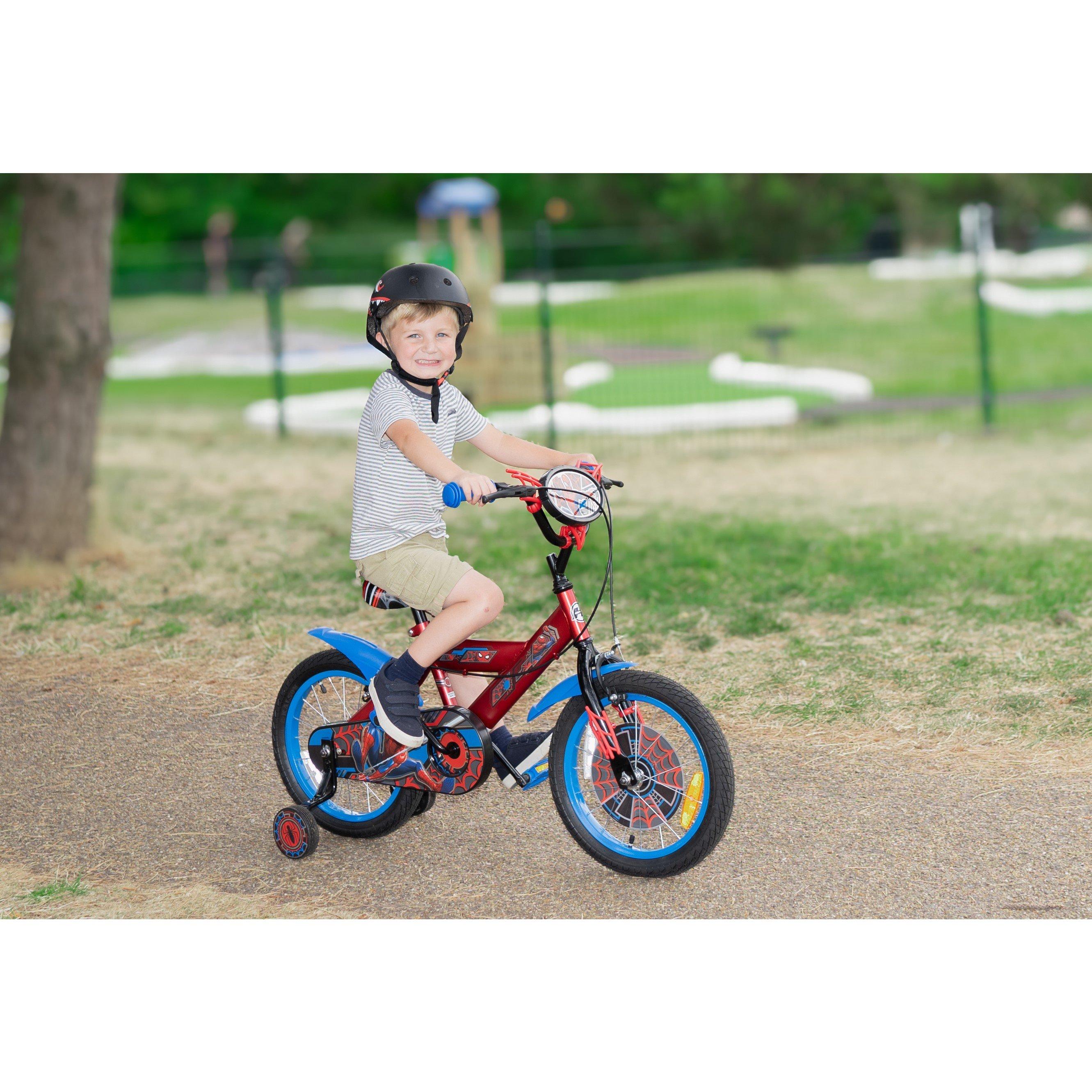 Red - Huffy - Huffy Spiderman Bike Childrens - 2