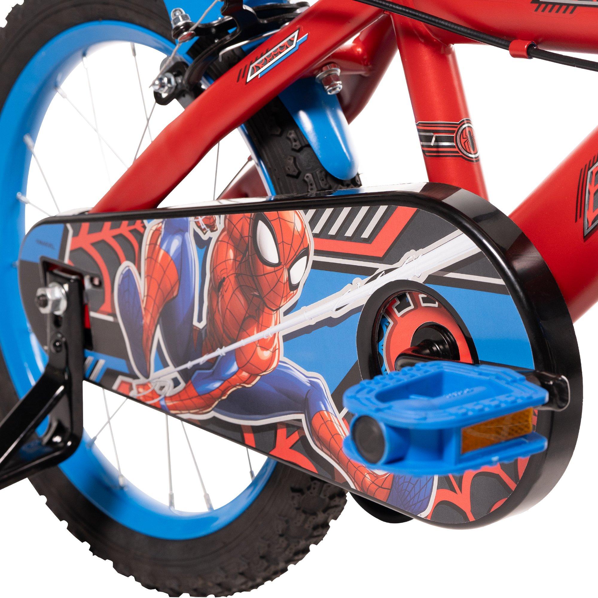 Red - Huffy - Huffy Spiderman Bike Childrens - 4