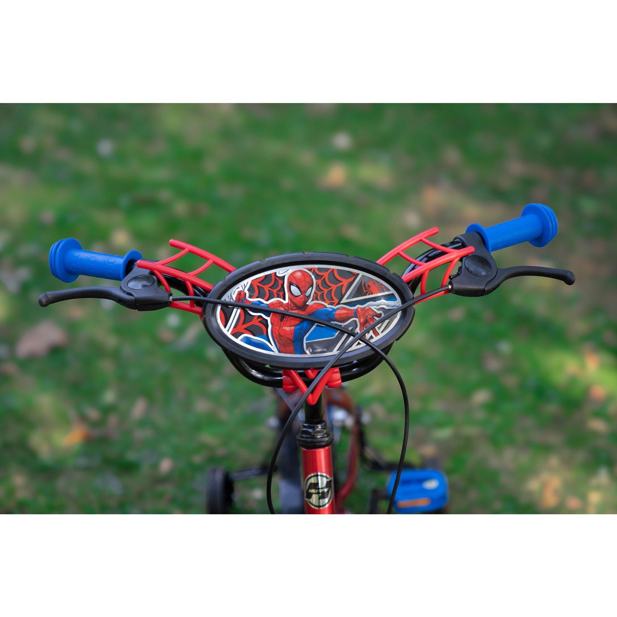 Red - Huffy - Huffy Spiderman Bike Childrens - 7