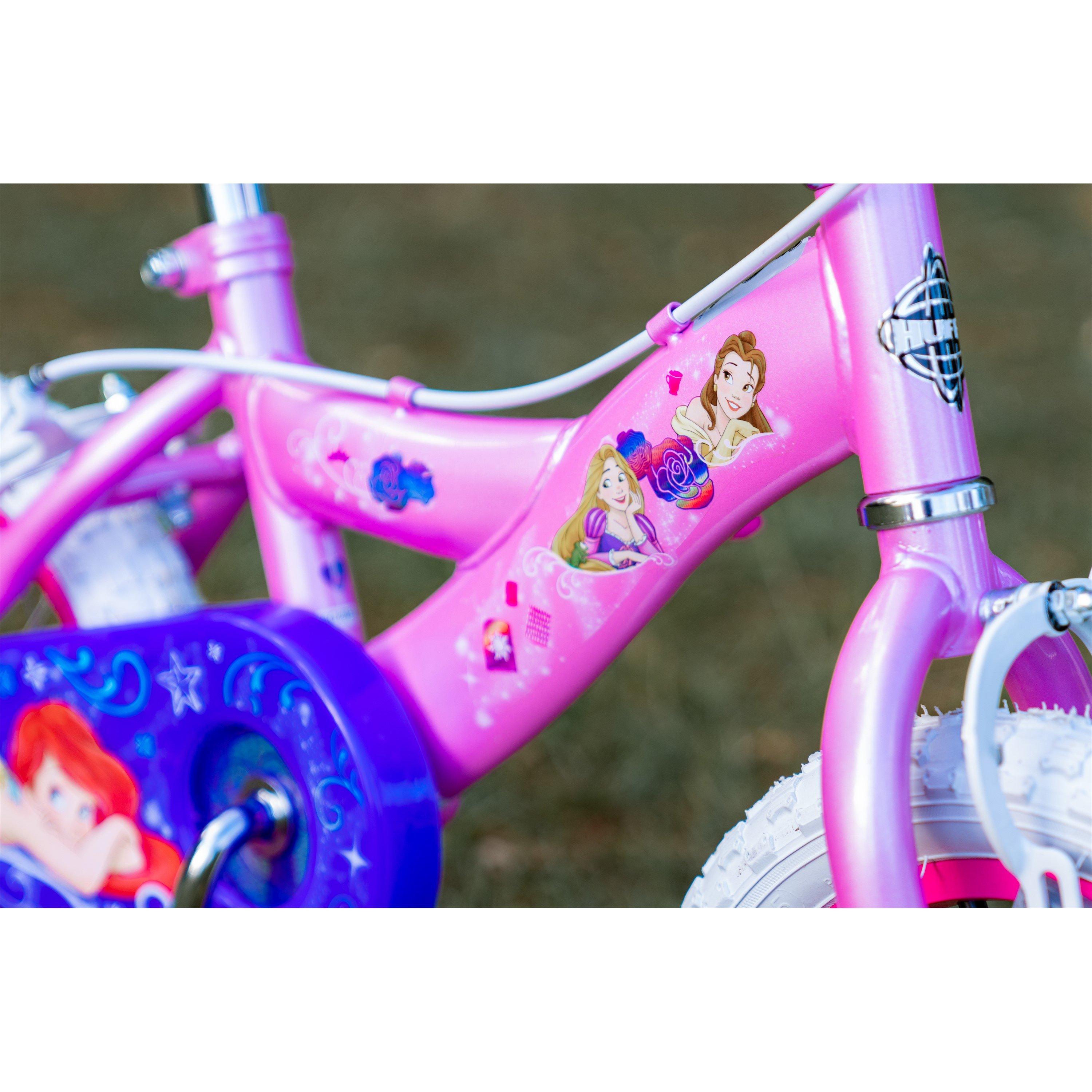 Pink - Huffy - Huffy Disney Princess Bike Childrens - 3