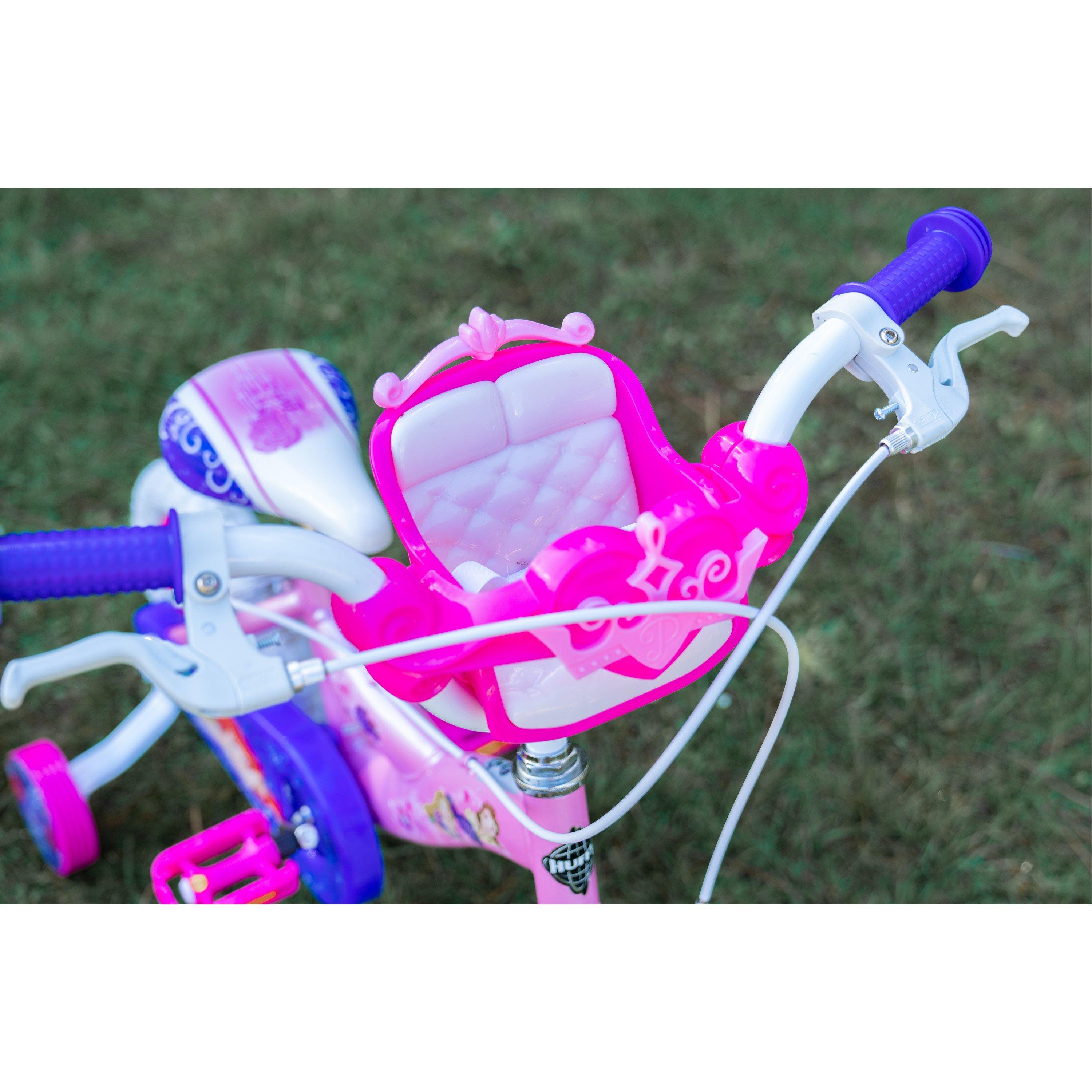 Pink - Huffy - Huffy Disney Princess Bike Childrens - 4
