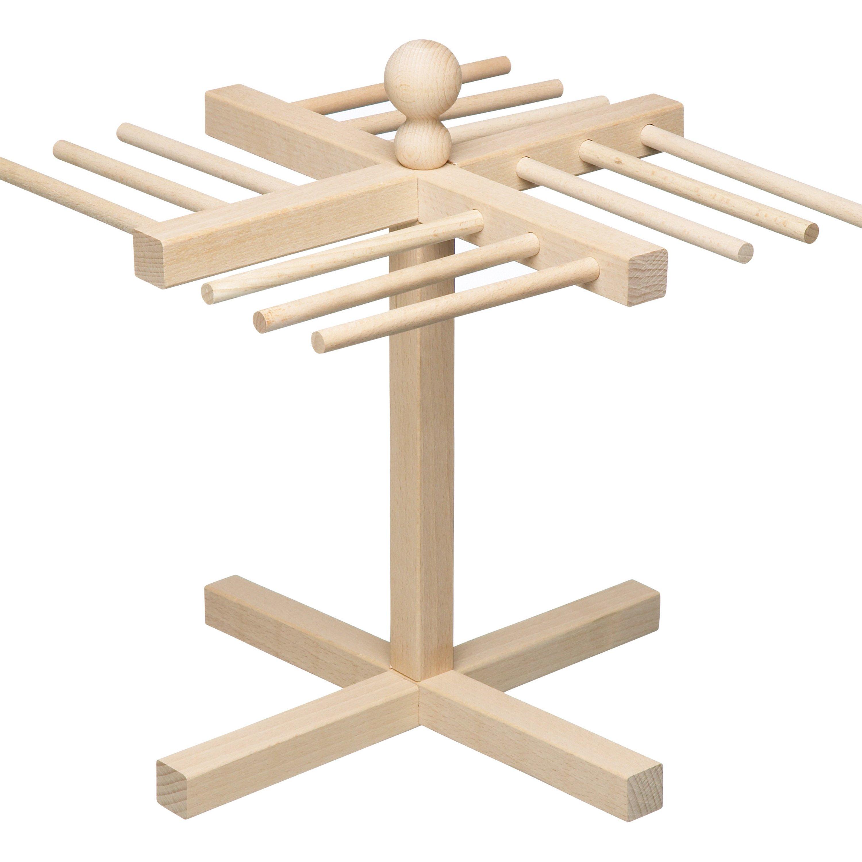 Wood - Imperia - Imperia Italian Pasta Wood Drying Stand 33x30cm, D - 1