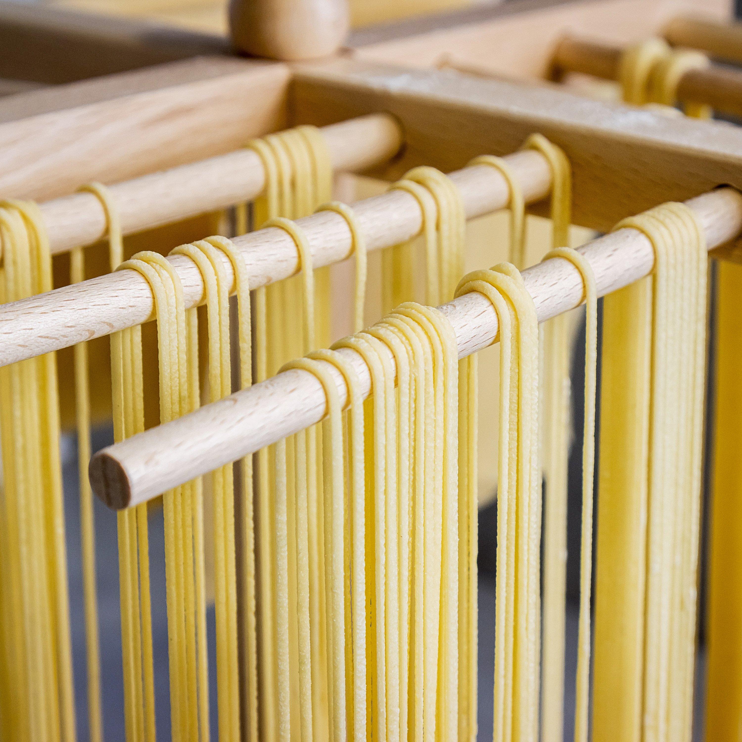 Wood - Imperia - Italian Pasta Wood Drying Stand 33x30cm D - 2