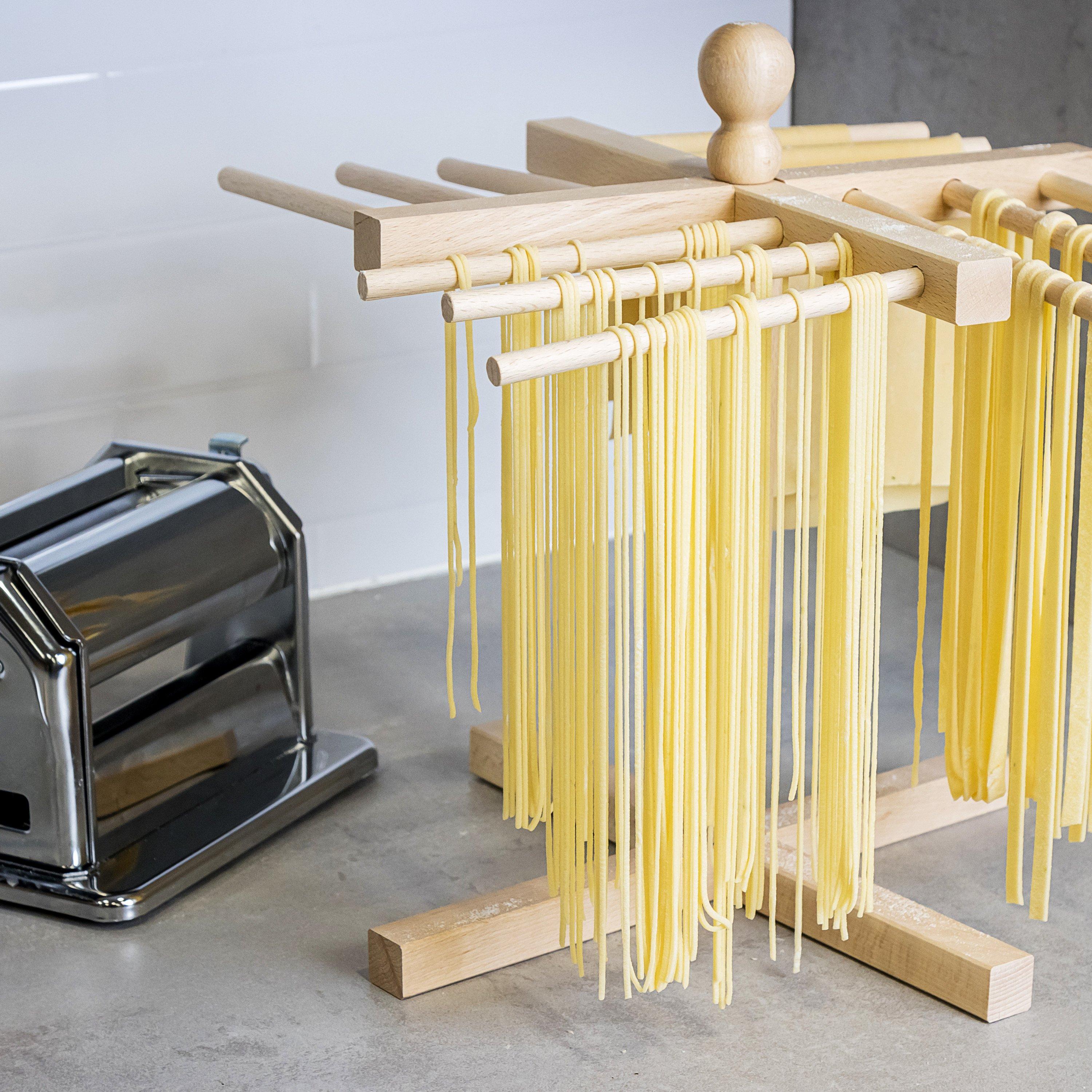 Wood - Imperia - Italian Pasta Wood Drying Stand 33x30cm D - 4