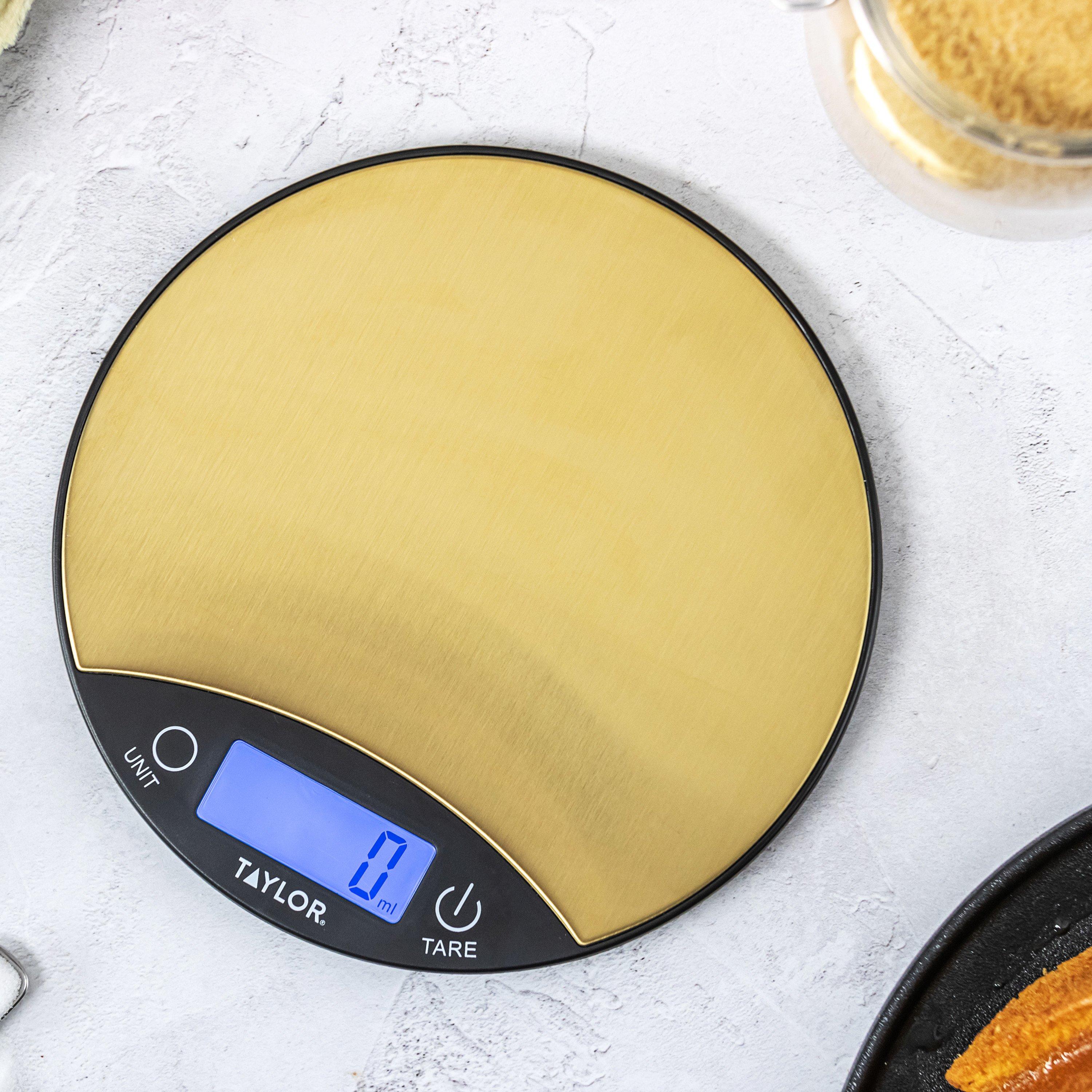 Metallic Gray - Taylor - Taylor Pro Digital Dual Kitchen Scale 5kg Black - 2